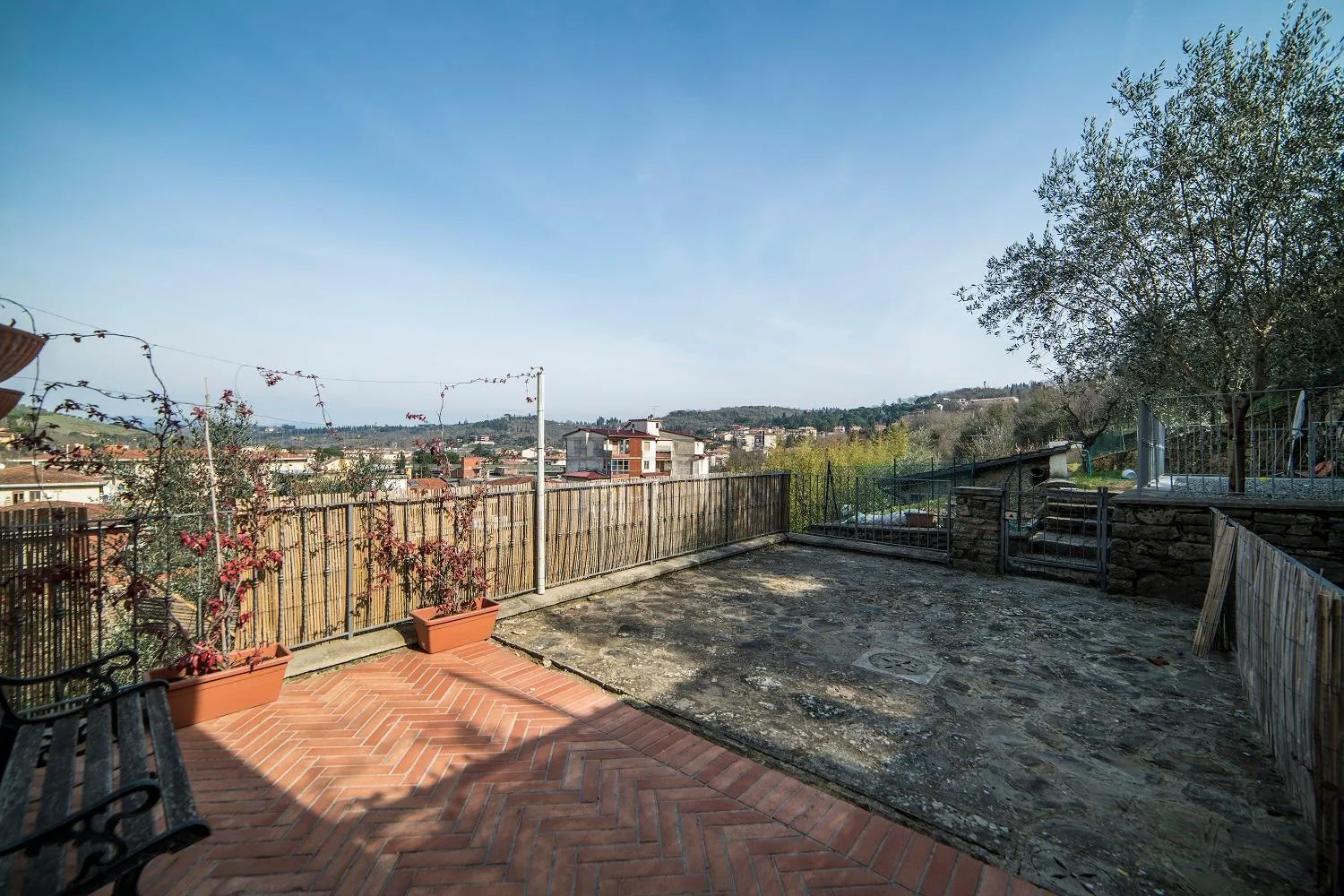 Garden in Rocca Palazzaccio