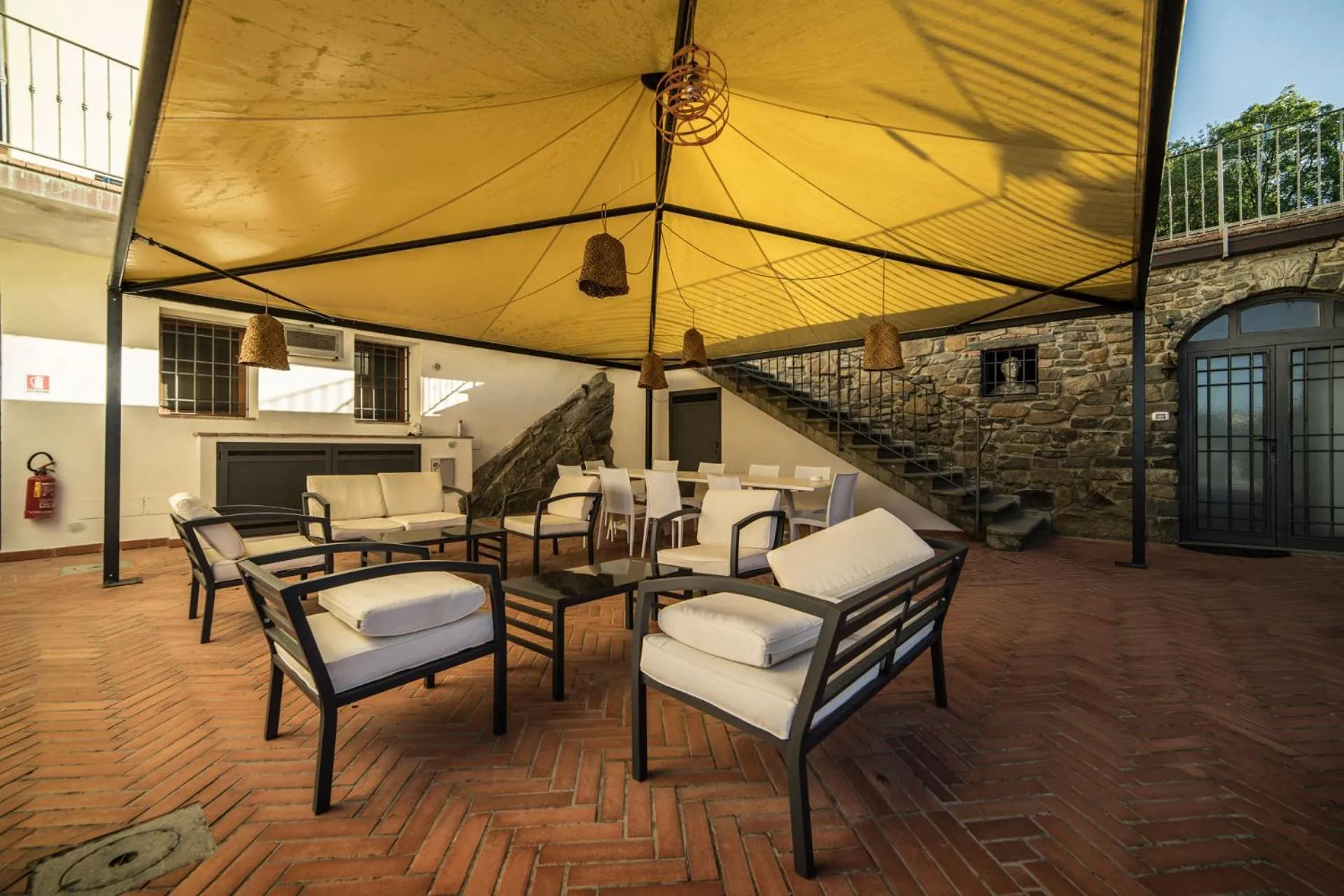 Communal lounge/ TV room in Rocca Palazzaccio