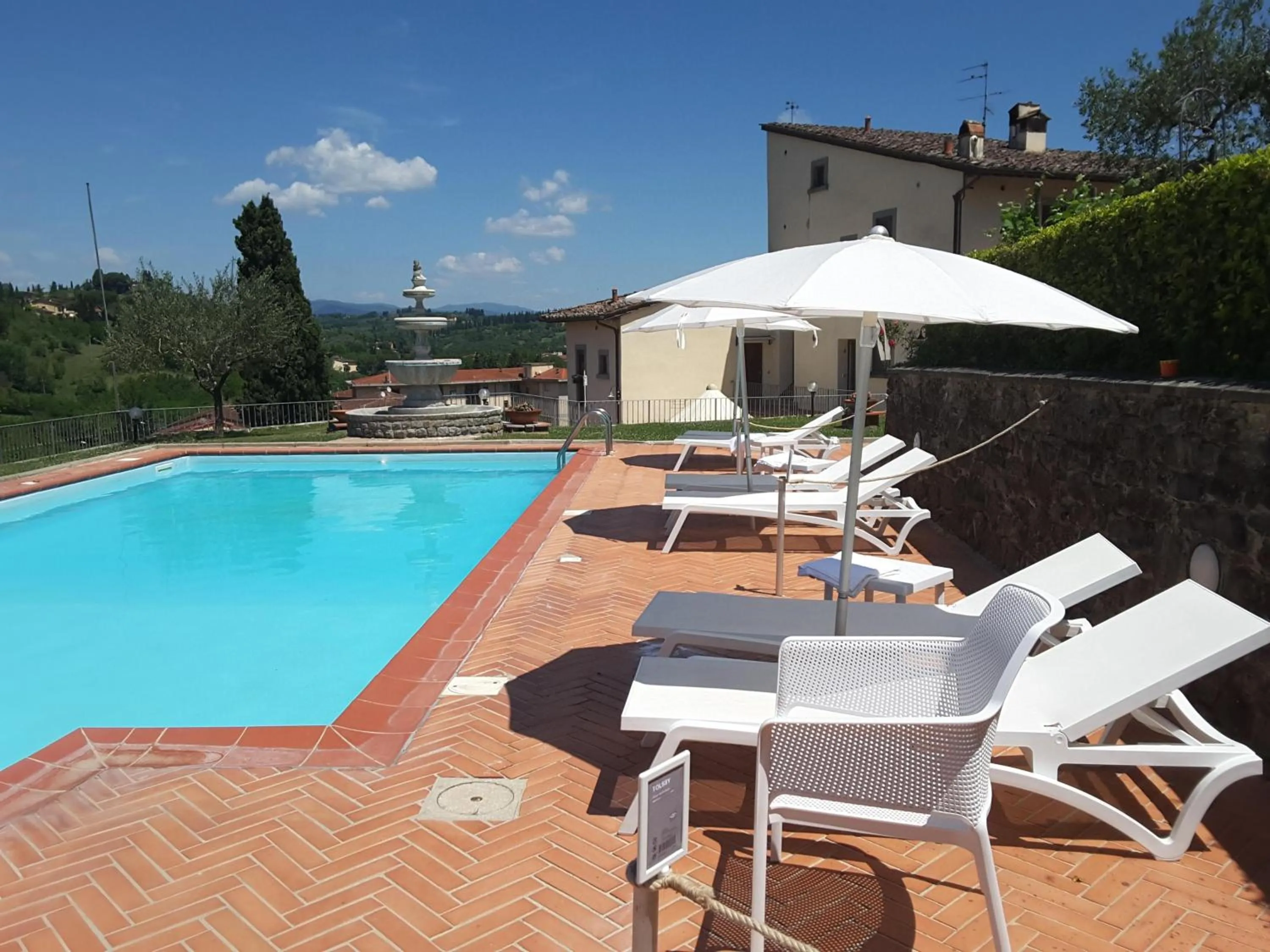Swimming pool in Rocca Palazzaccio