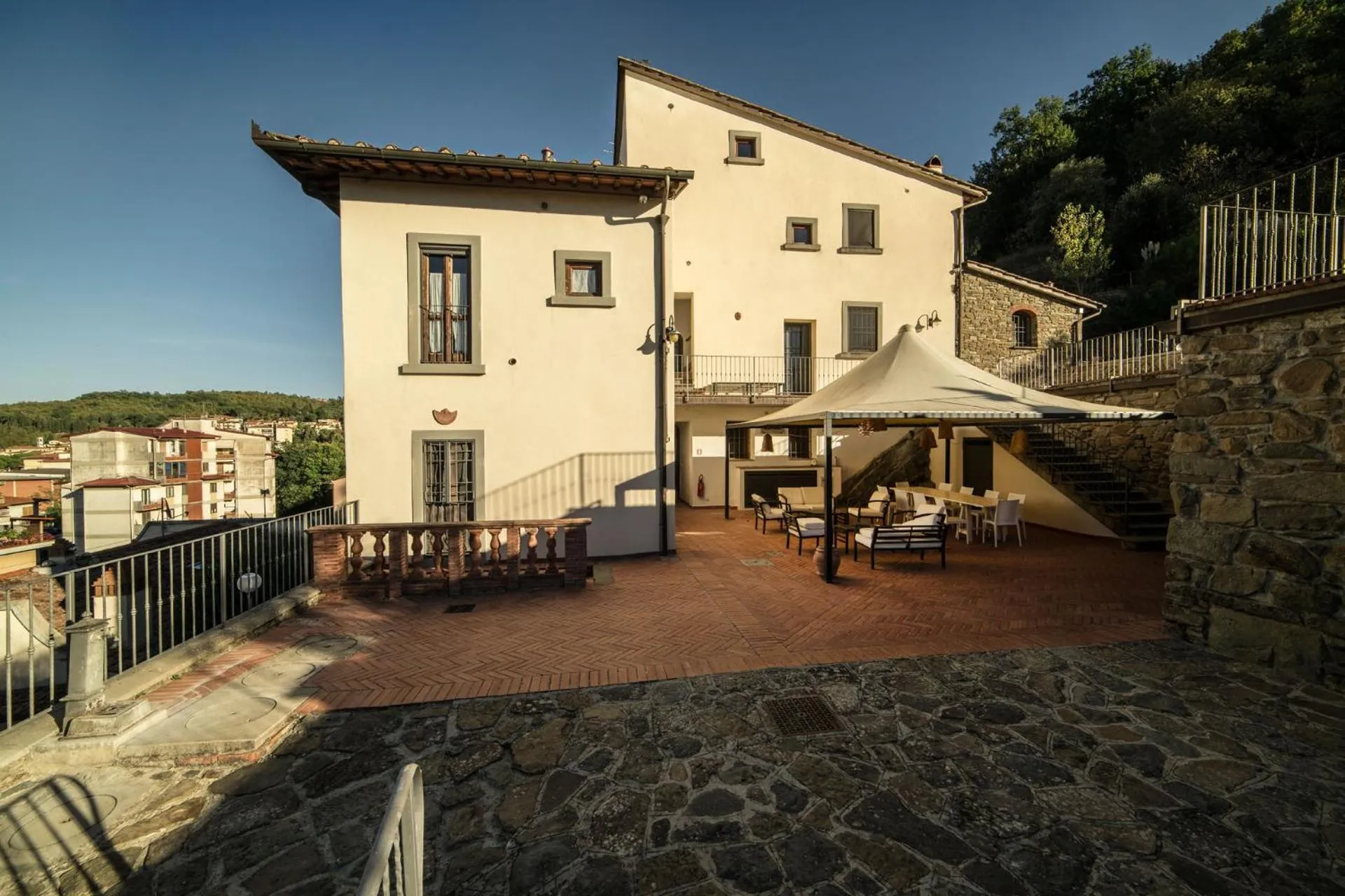 Communal lounge/ TV room in Rocca Palazzaccio
