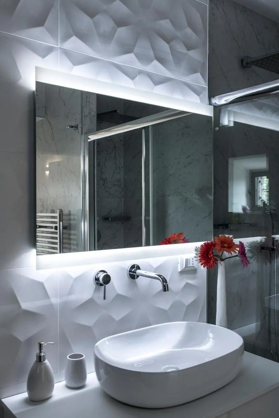 Bathroom in Rocca Palazzaccio