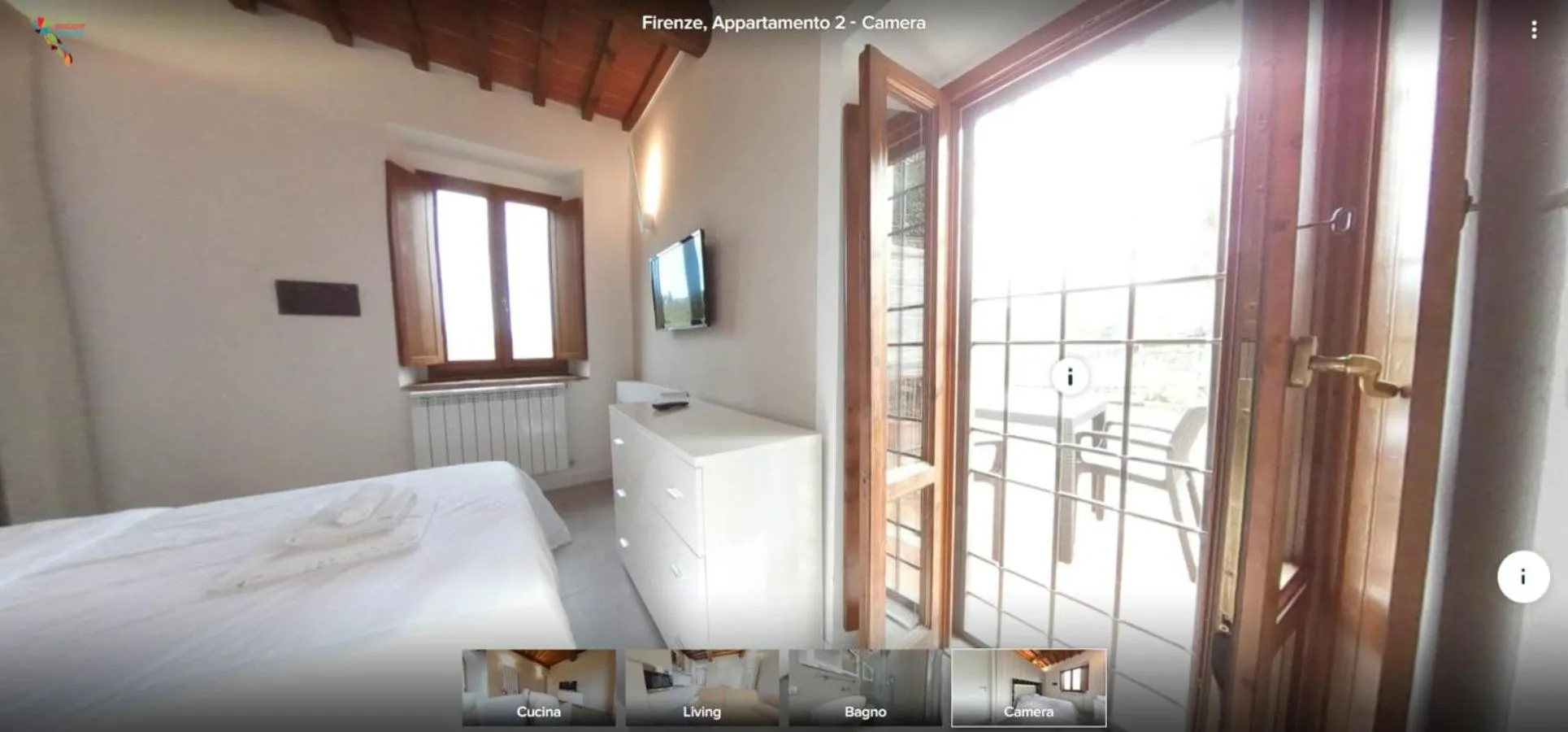 Bedroom, Bed in Rocca Palazzaccio