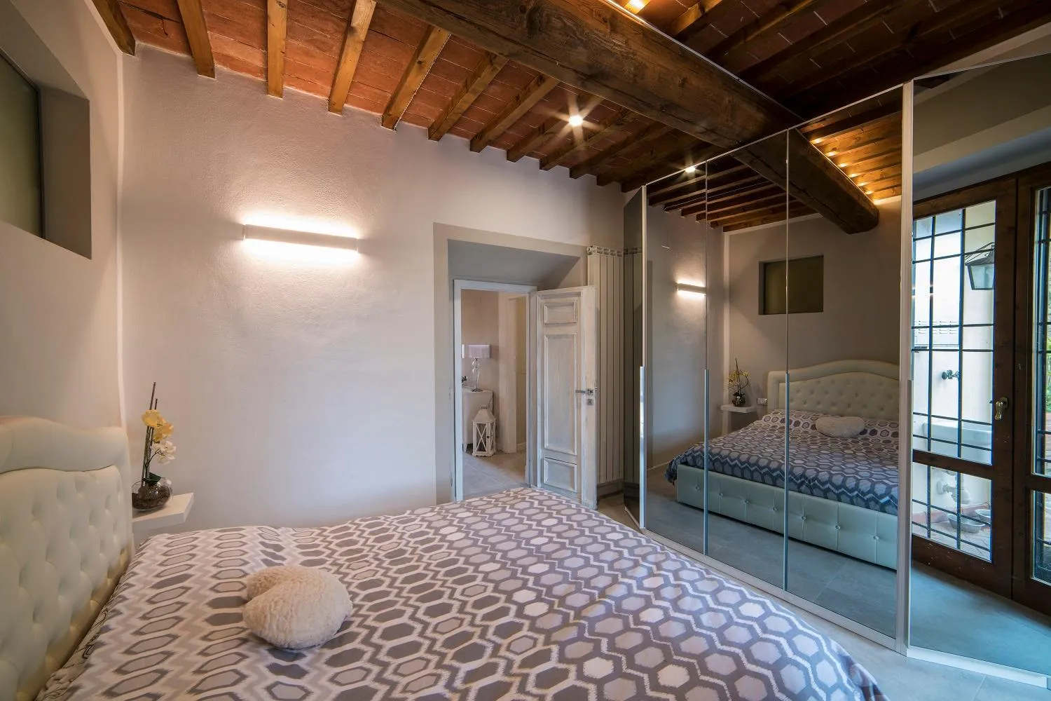 Bedroom, Bed in Rocca Palazzaccio