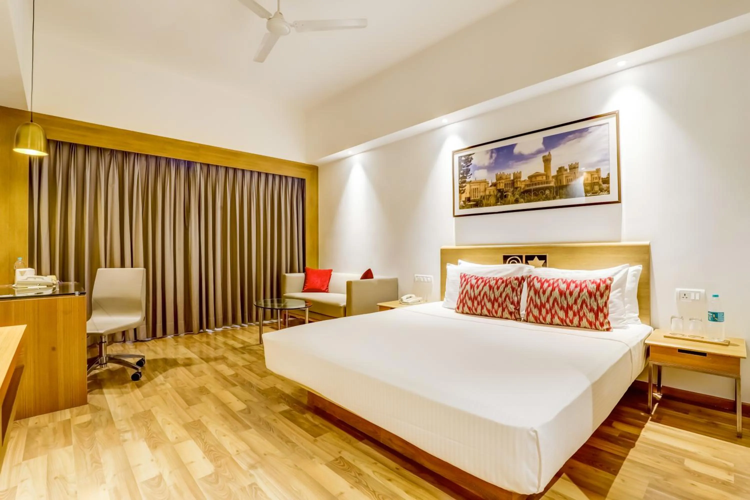 Bed in Lemon Tree Hotel Whitefield, Bengaluru