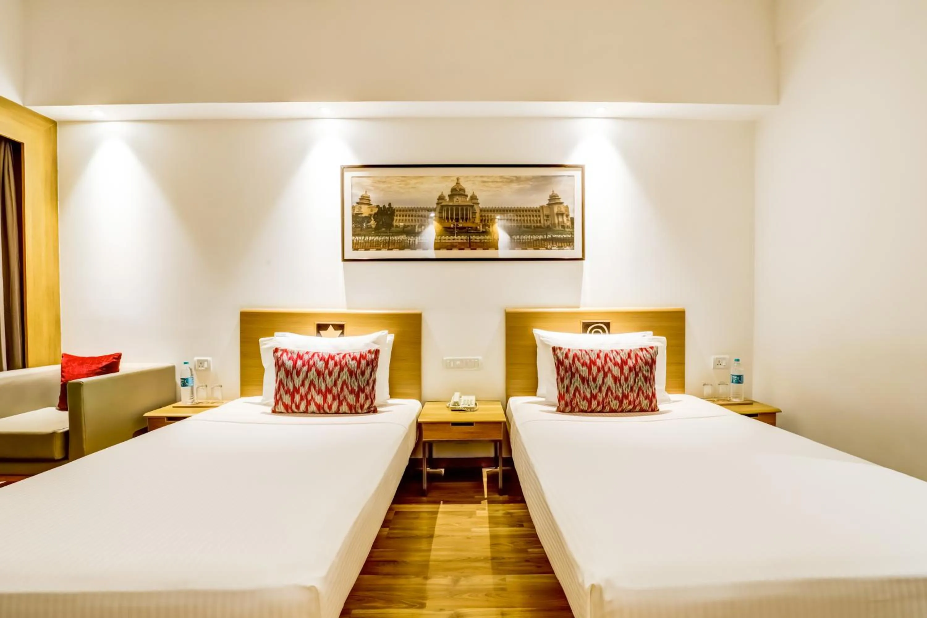 Bed in Lemon Tree Hotel Whitefield, Bengaluru