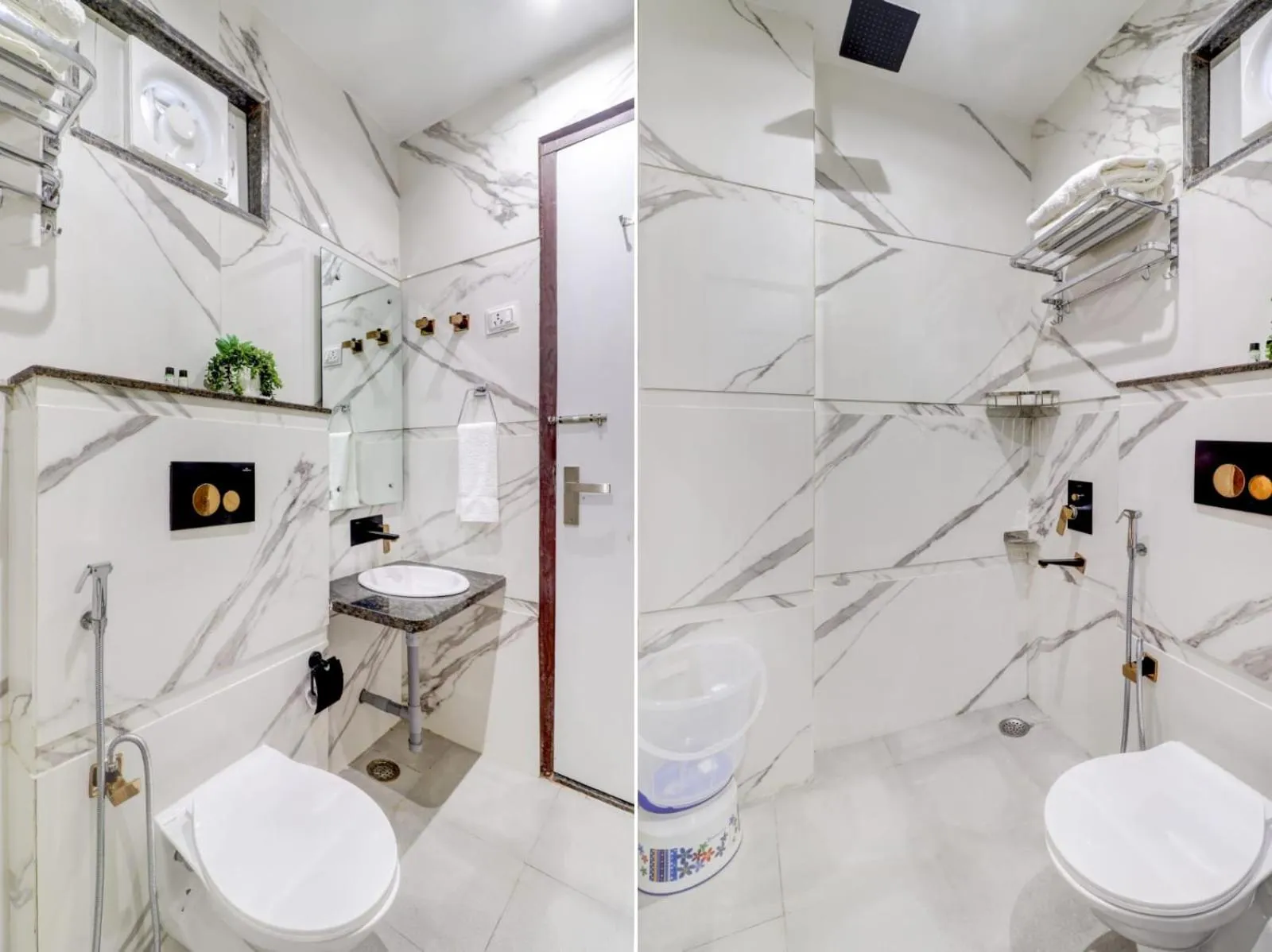 Toilet in Hotel Anand Villa