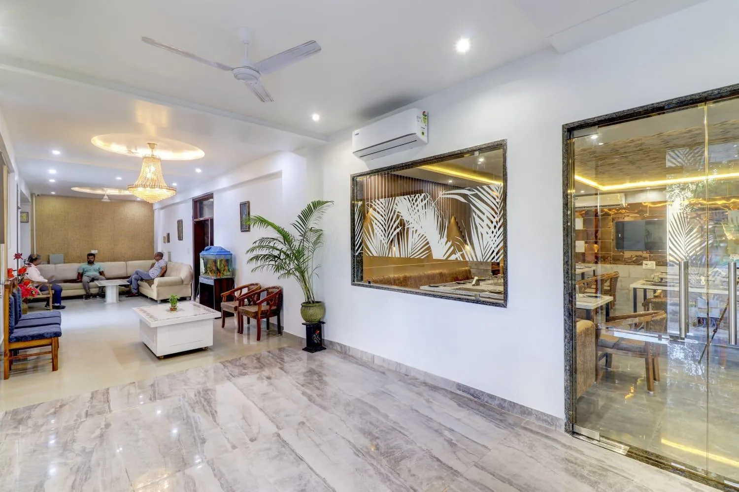 Lobby or reception in Hotel Anand Villa