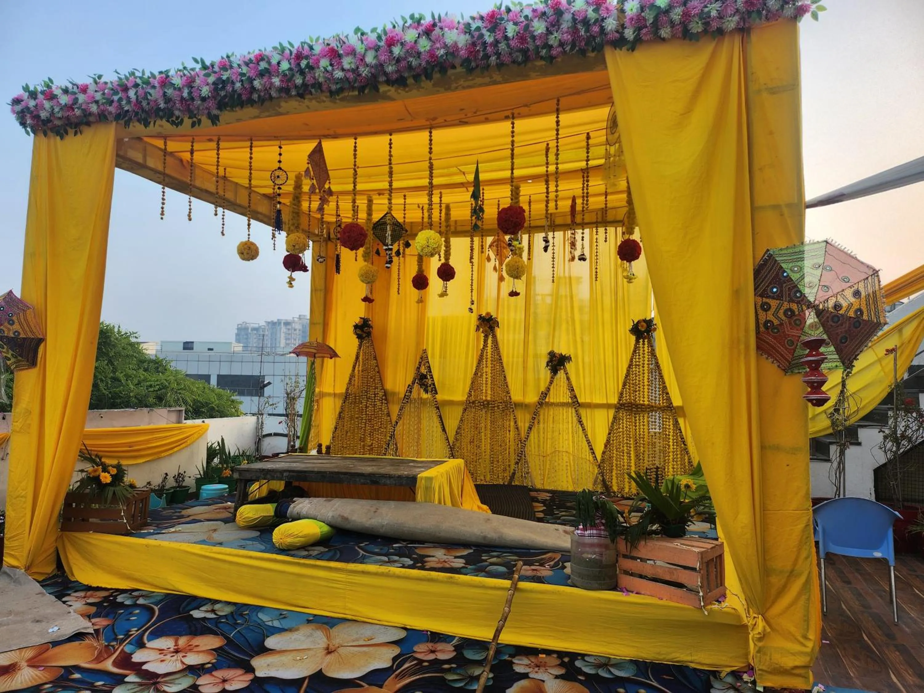 Balcony/Terrace in Hotel Anand Villa