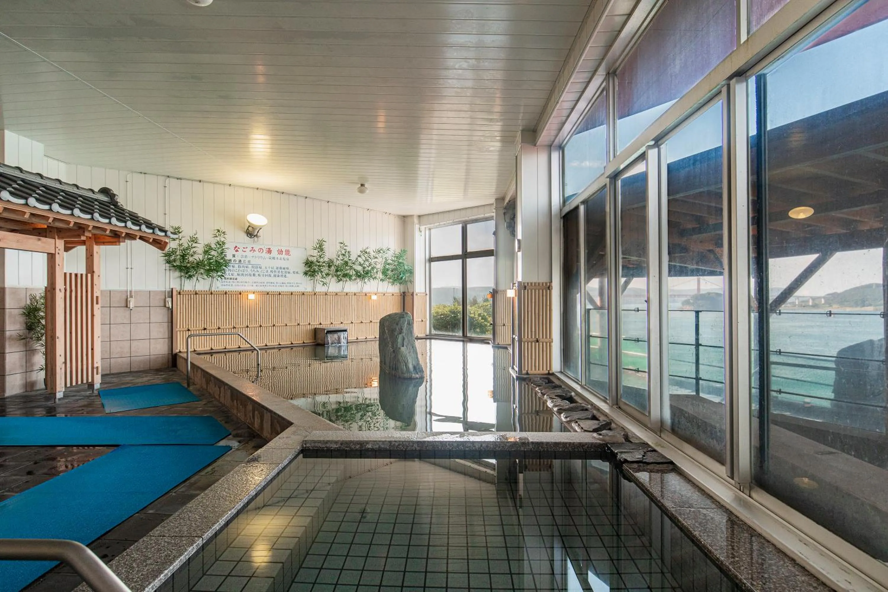 Hot Spring Bath in Samson Hotel