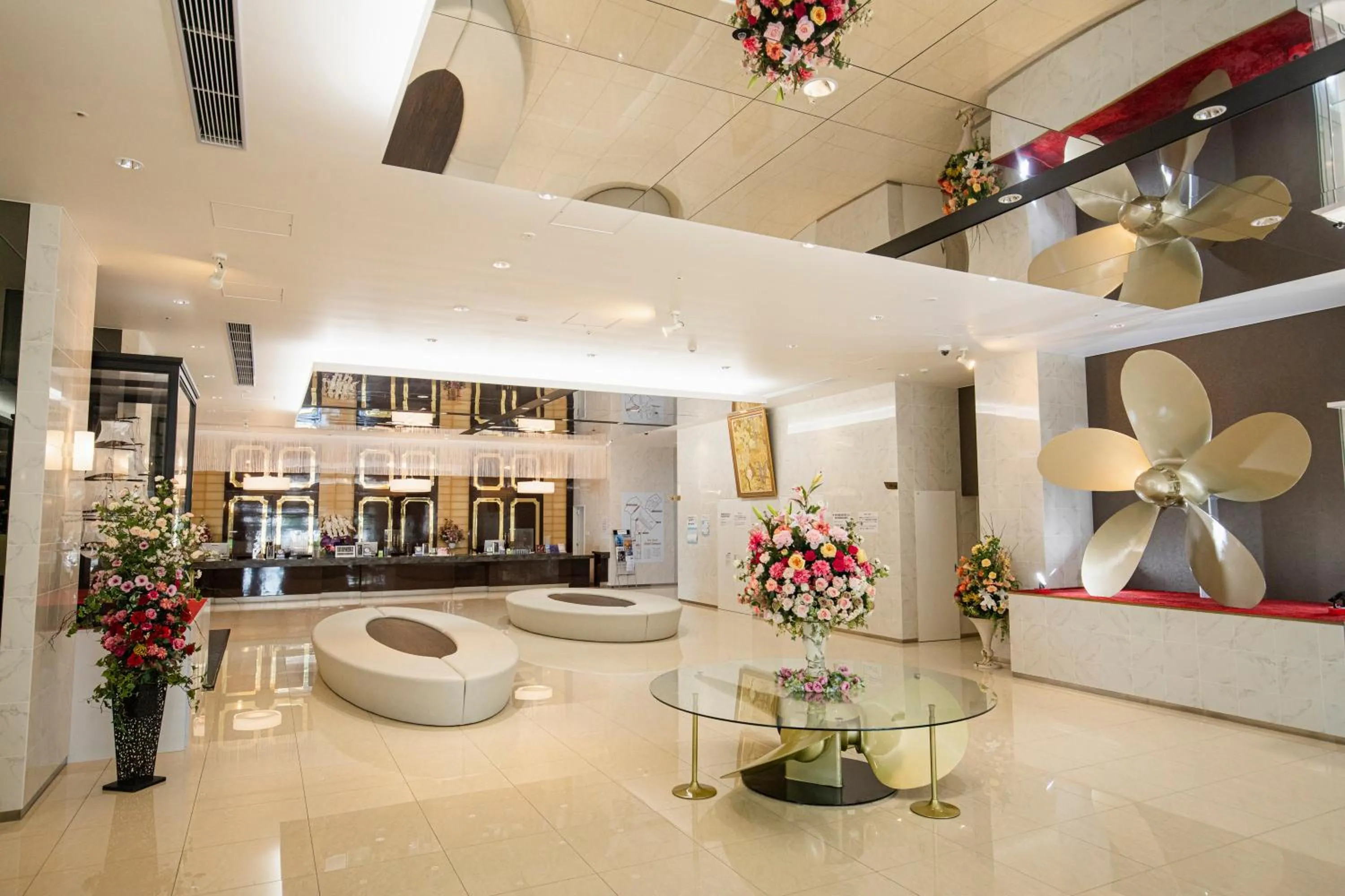 Lobby or reception in Samson Hotel