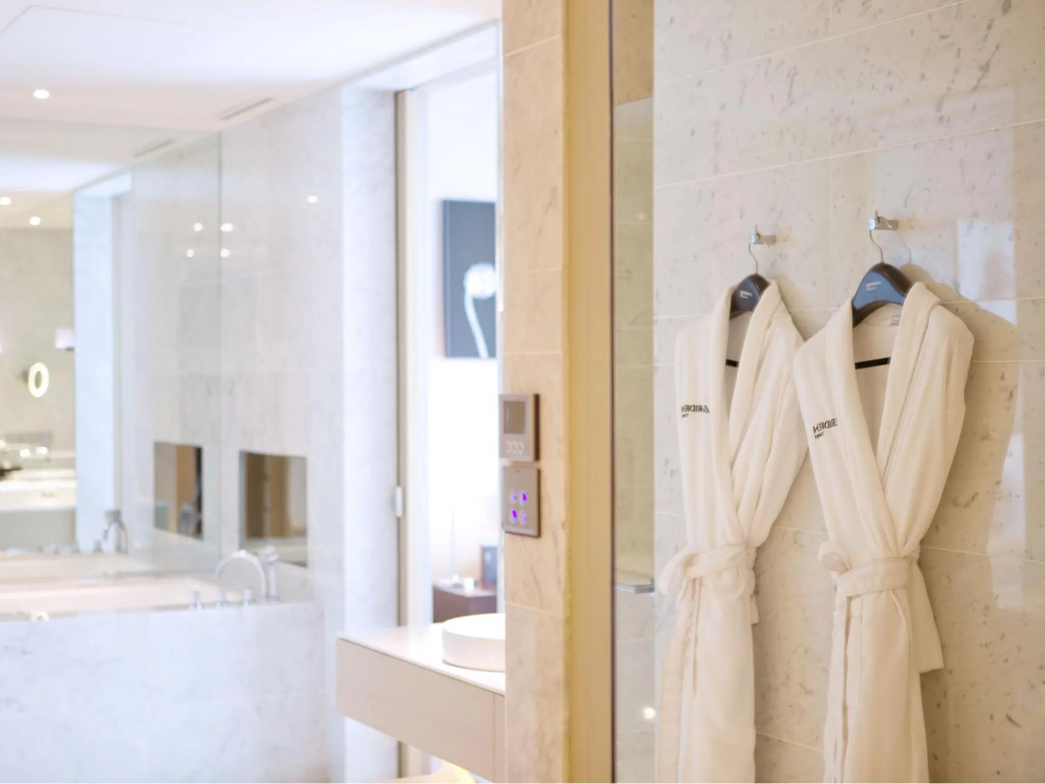 Bathroom in Le Meridien Taipei