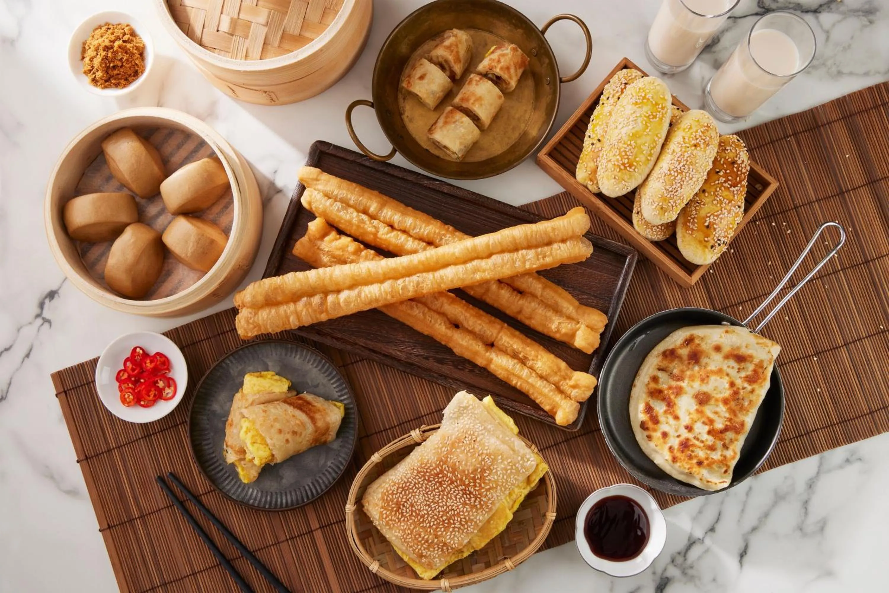 Breakfast in Le Meridien Taipei