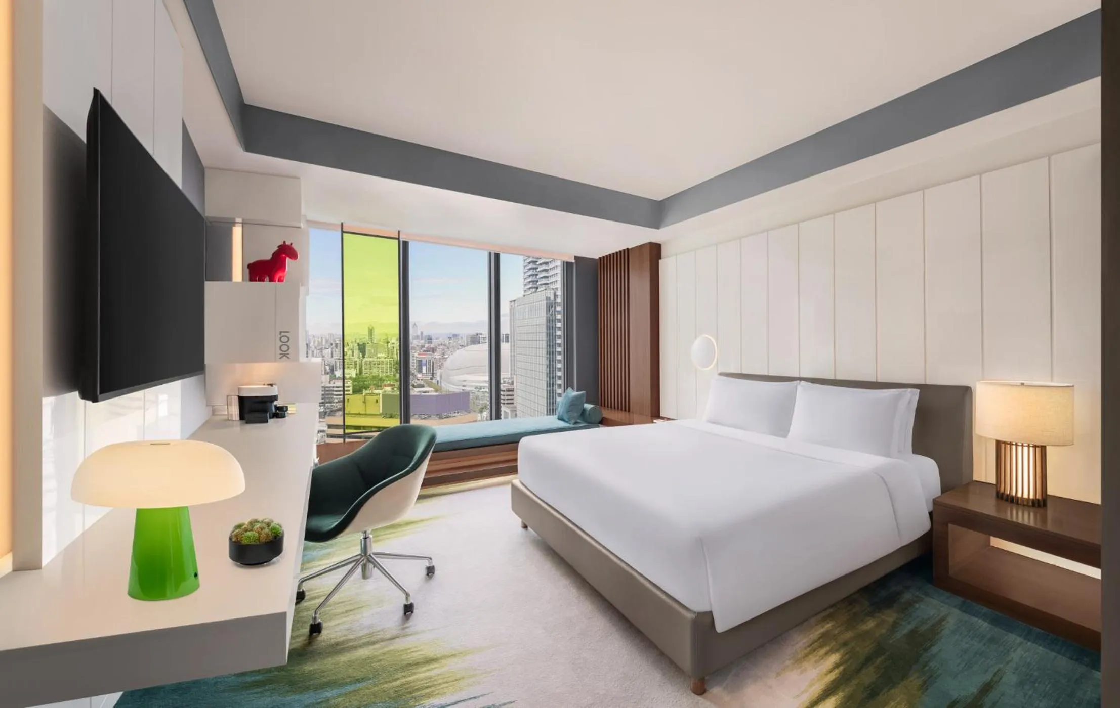 Bedroom, Bed in W Taipei