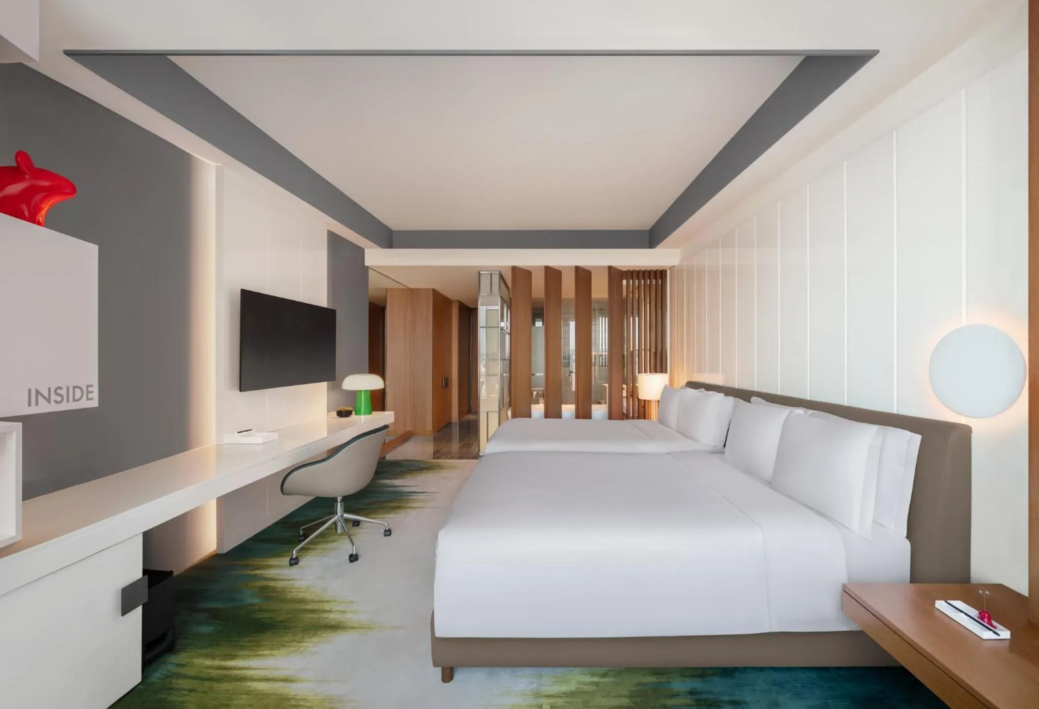 Bedroom, Bed in W Taipei