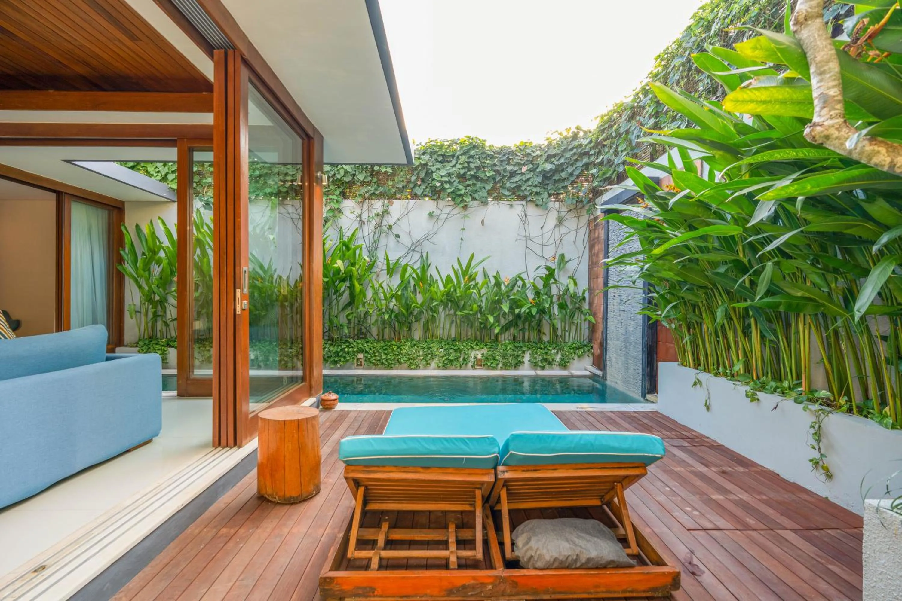 Pool view in Maca Villas and Residence Umalas