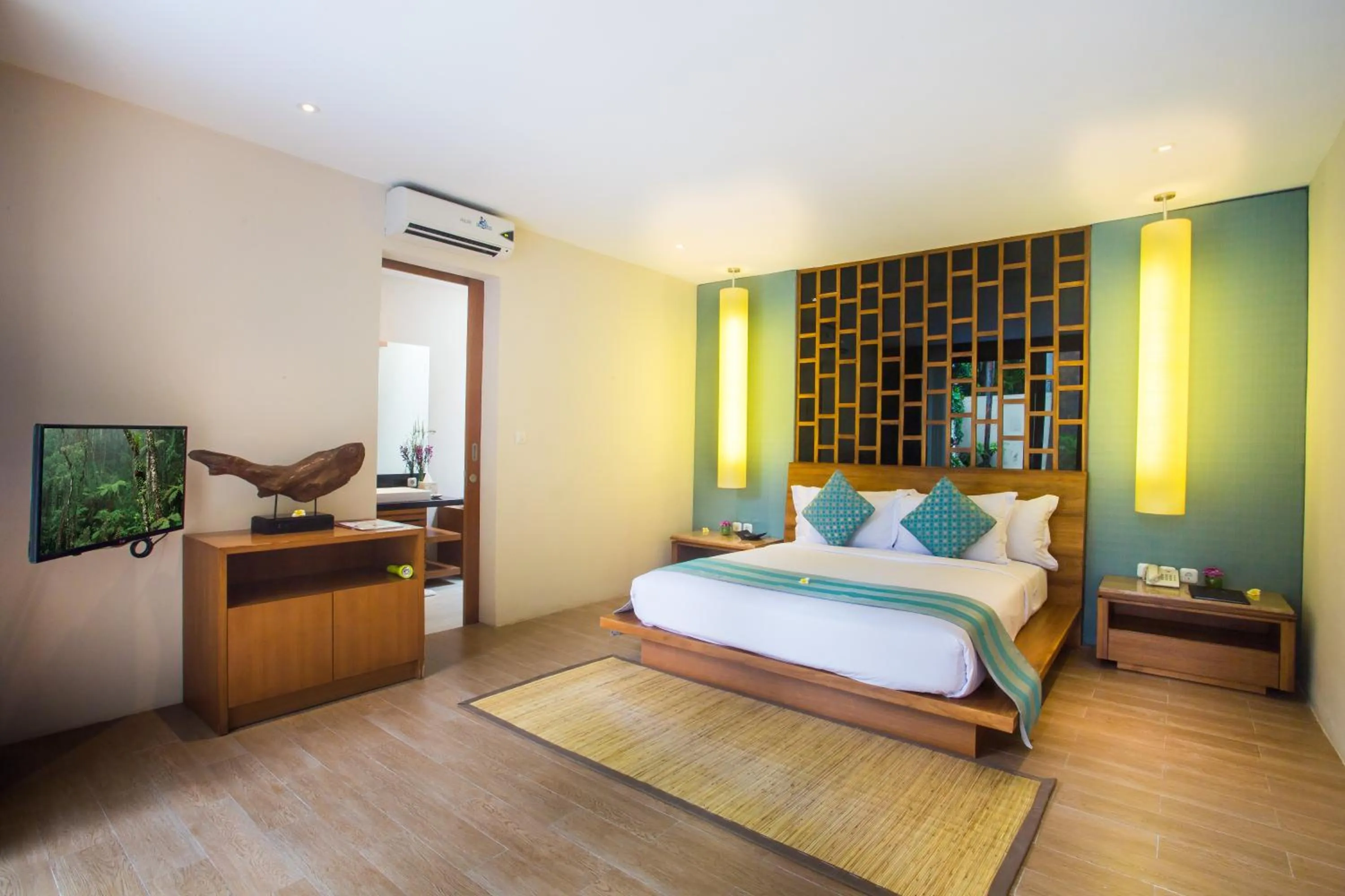 Bedroom, Bed in Maca Villas and Residence Umalas