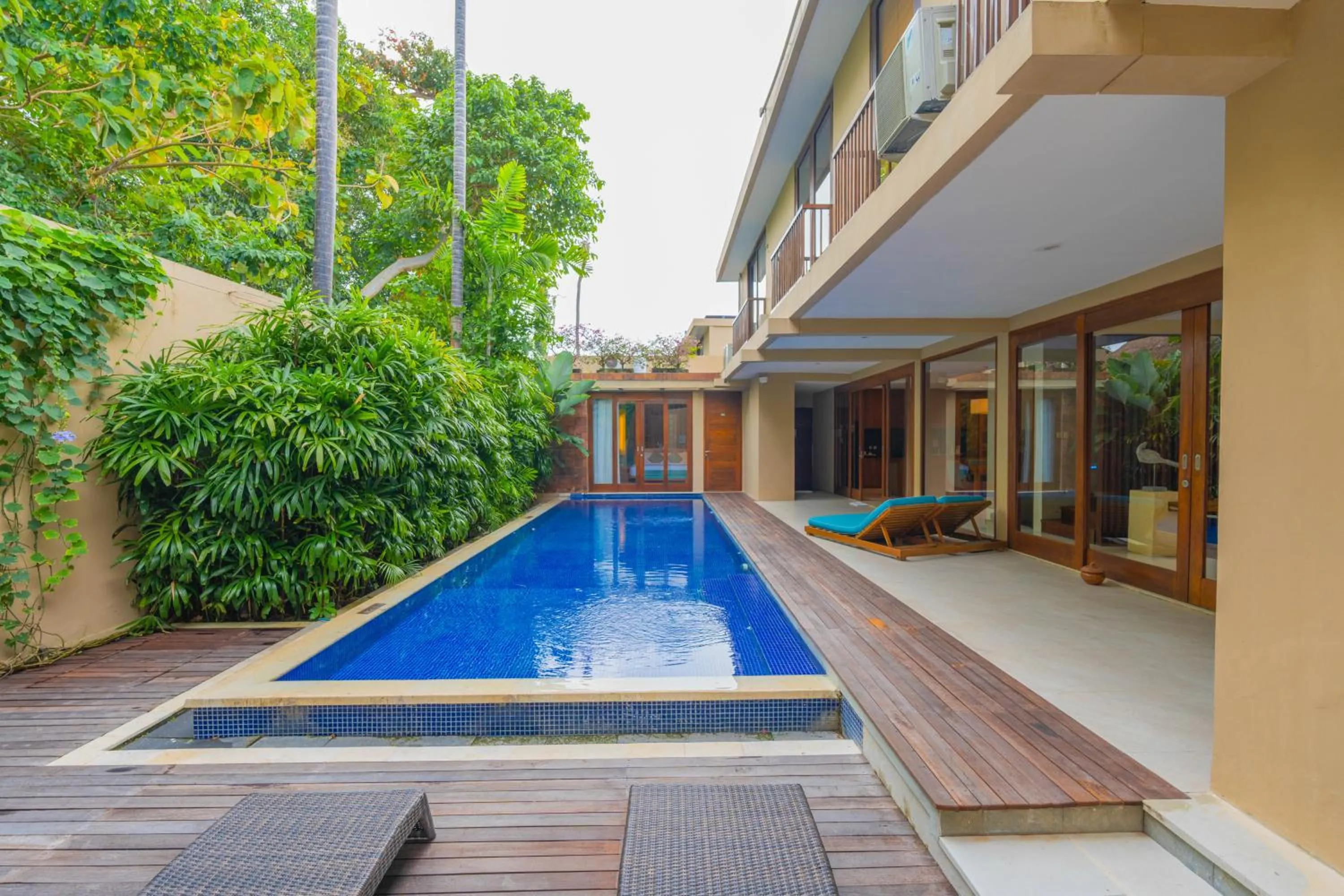 Pool view in Maca Villas and Residence Umalas