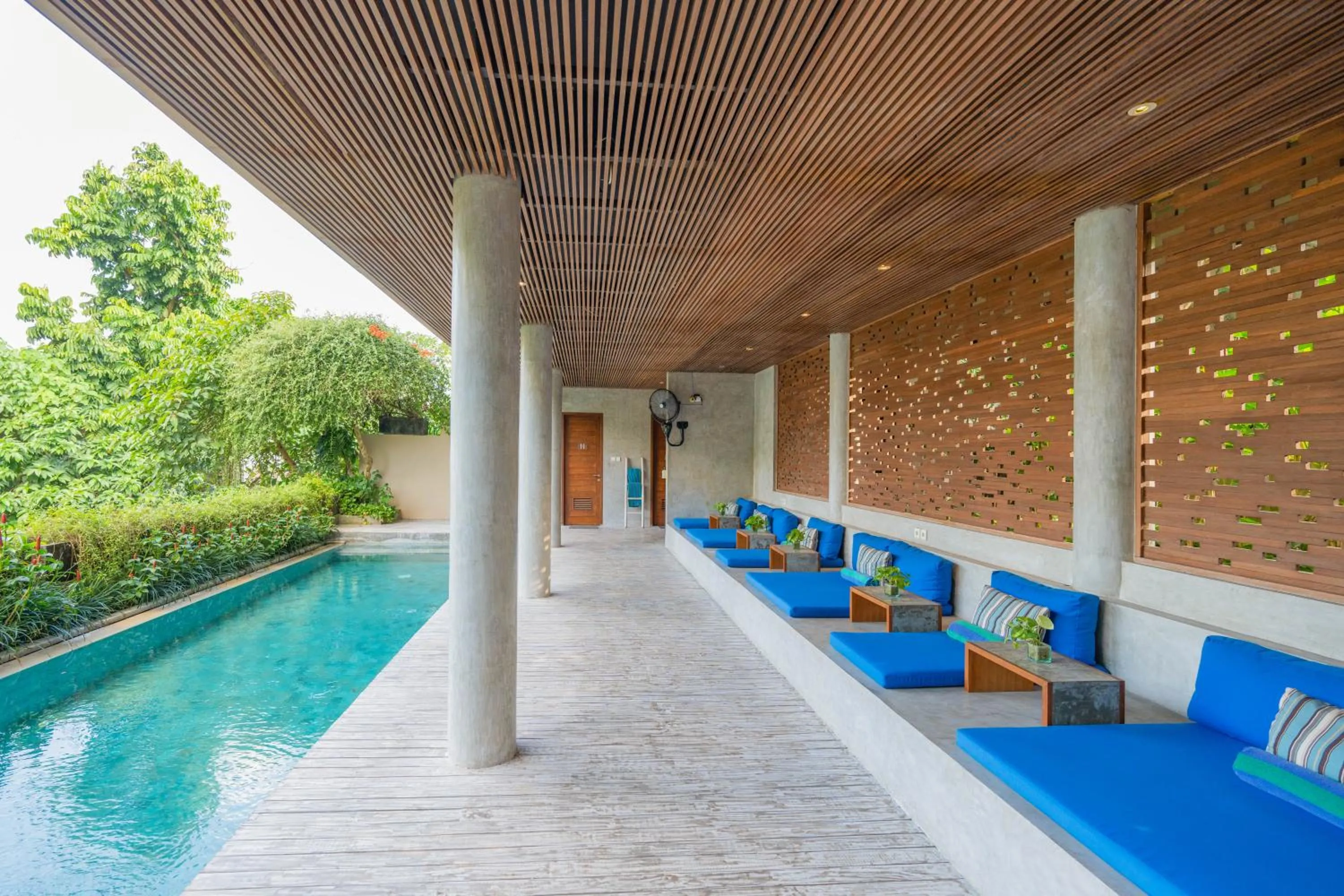 Pool view in Maca Villas and Residence Umalas