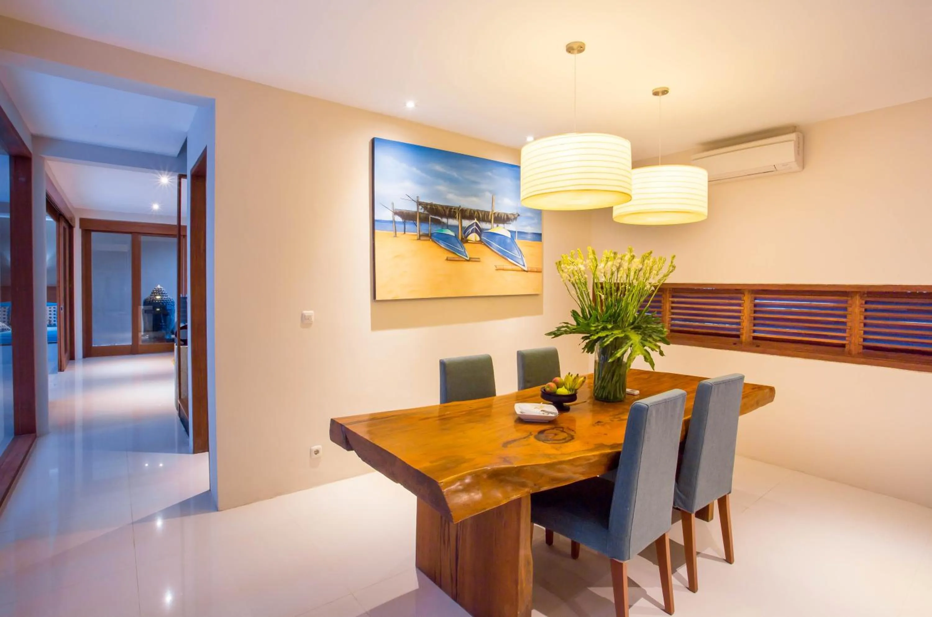 Dining area in Maca Villas and Residence Umalas