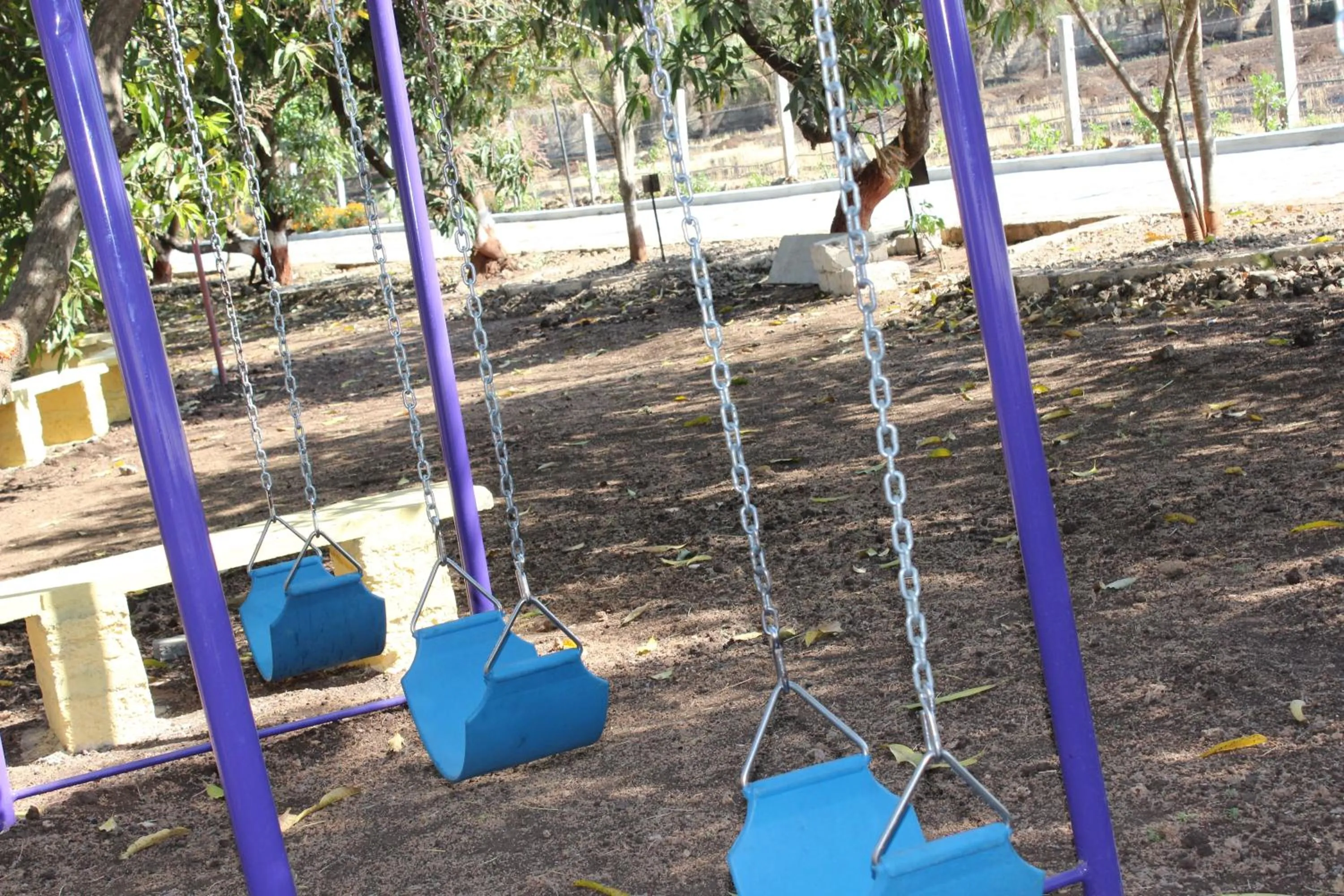 Children play ground in Gir Jungle Lodge