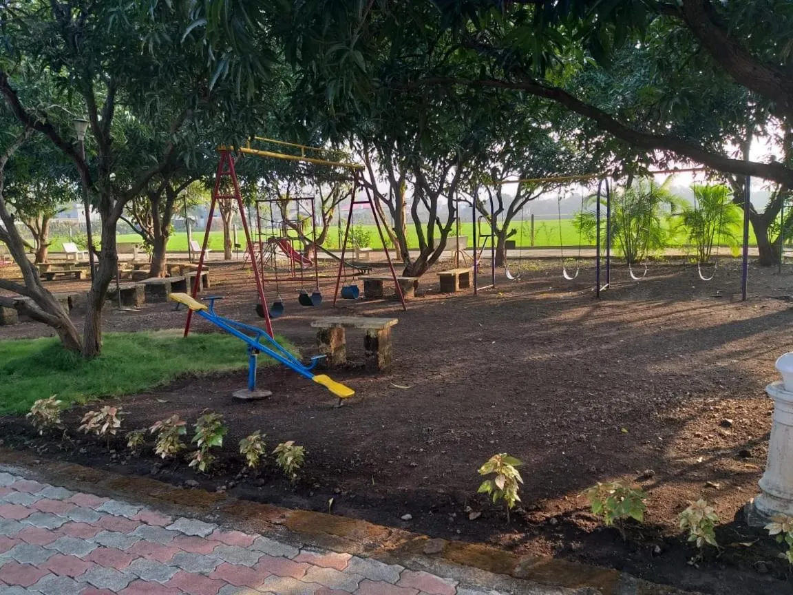 Children play ground in Gir Jungle Lodge