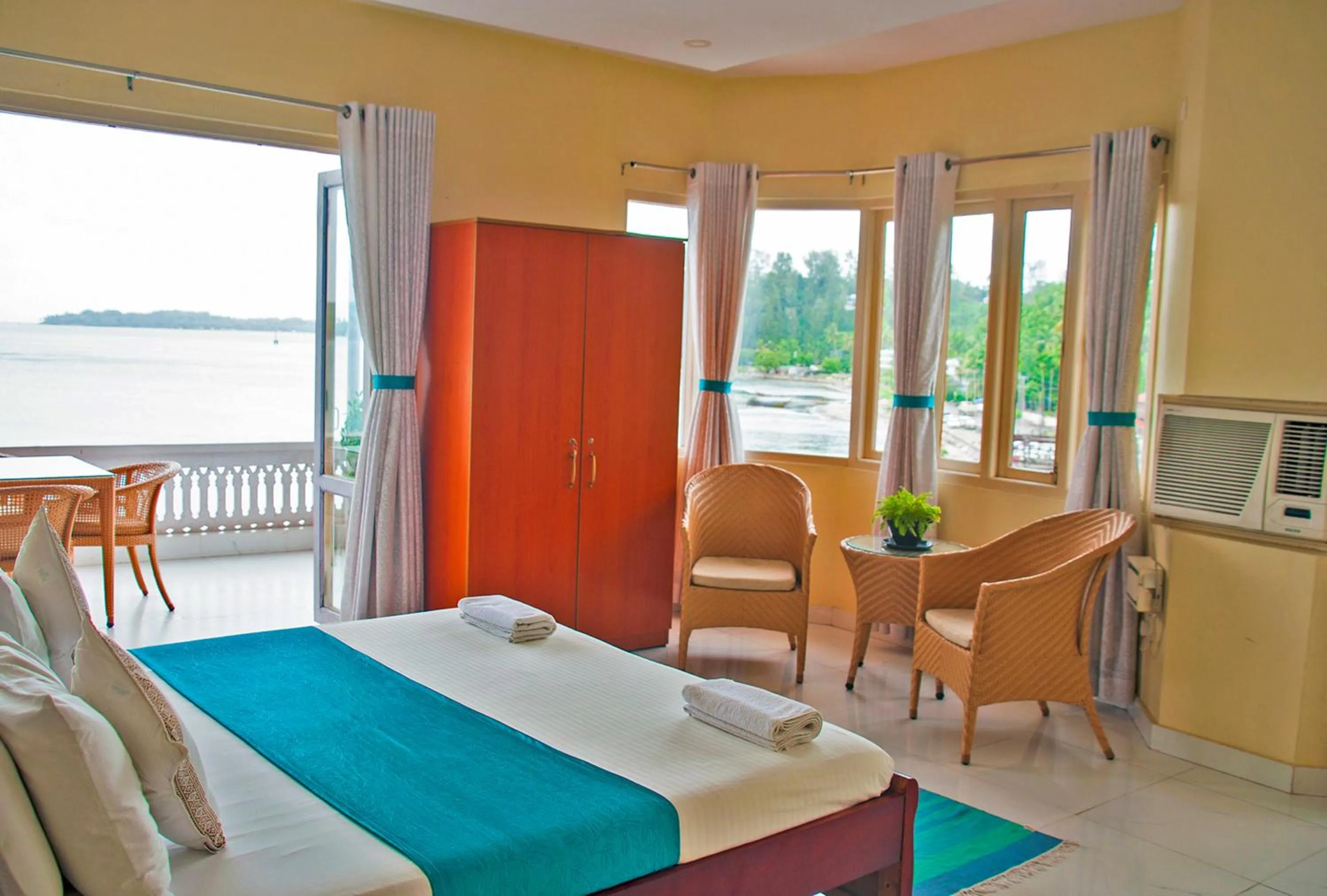 Bed in Kokari Guesthouse