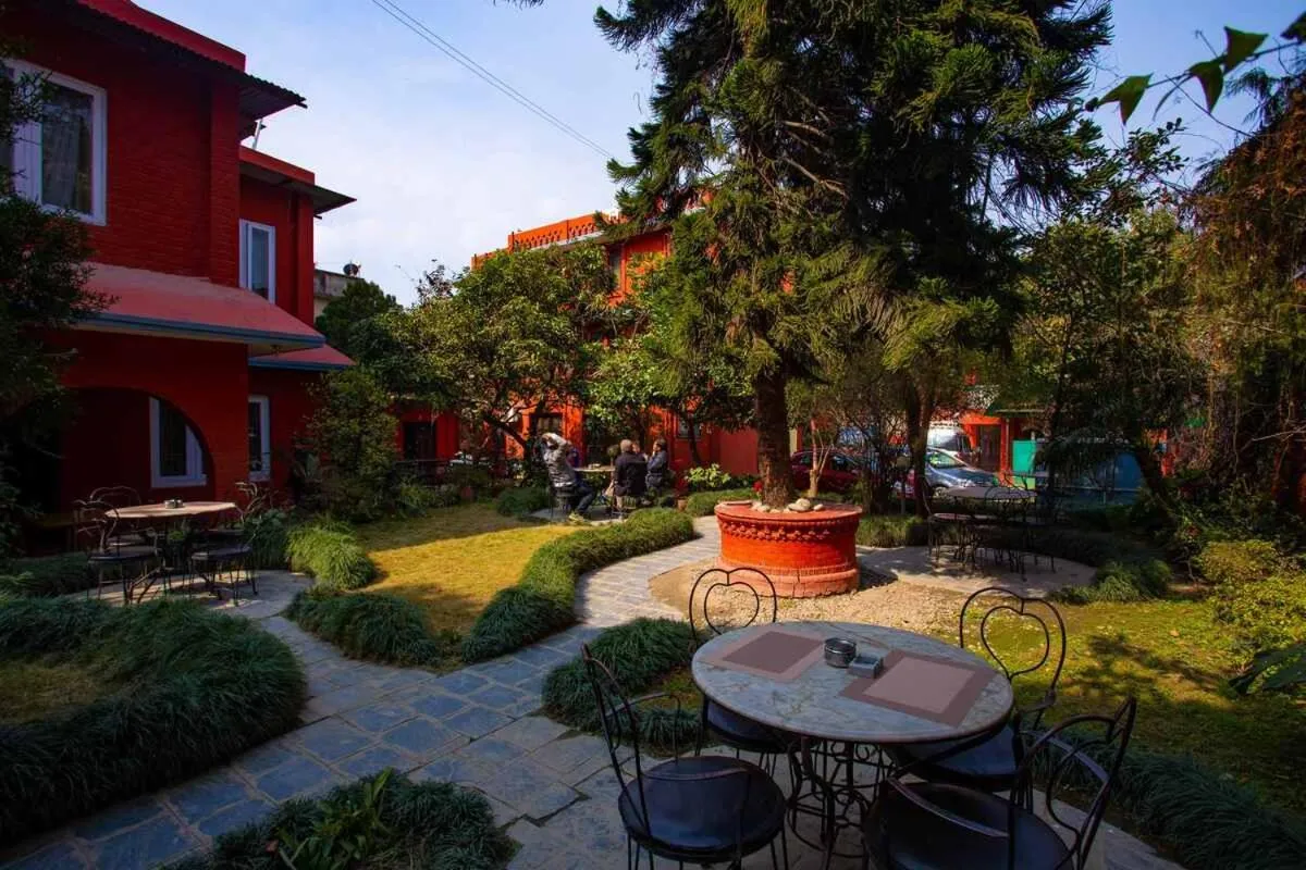 Garden view in Hotel Blue Horizon
