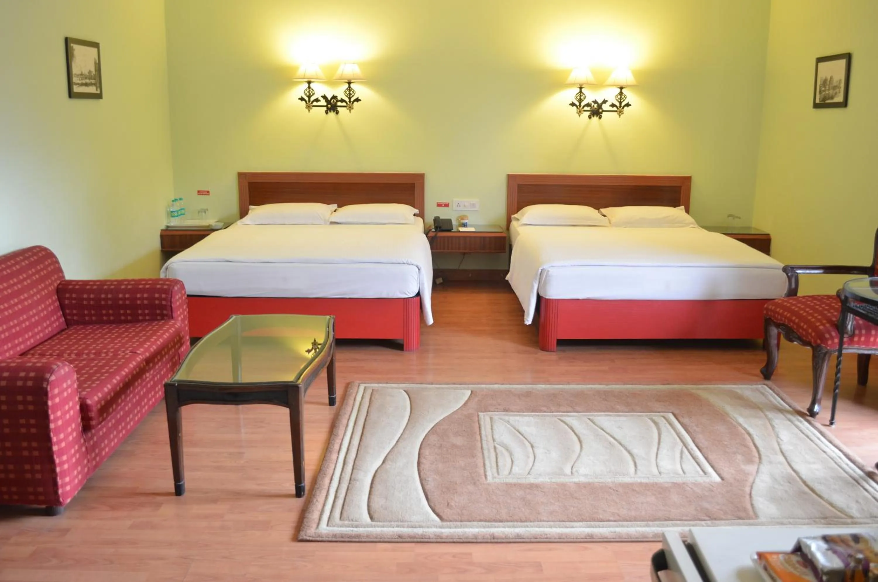 Photo of the whole room, Bed in The Radha Ashok