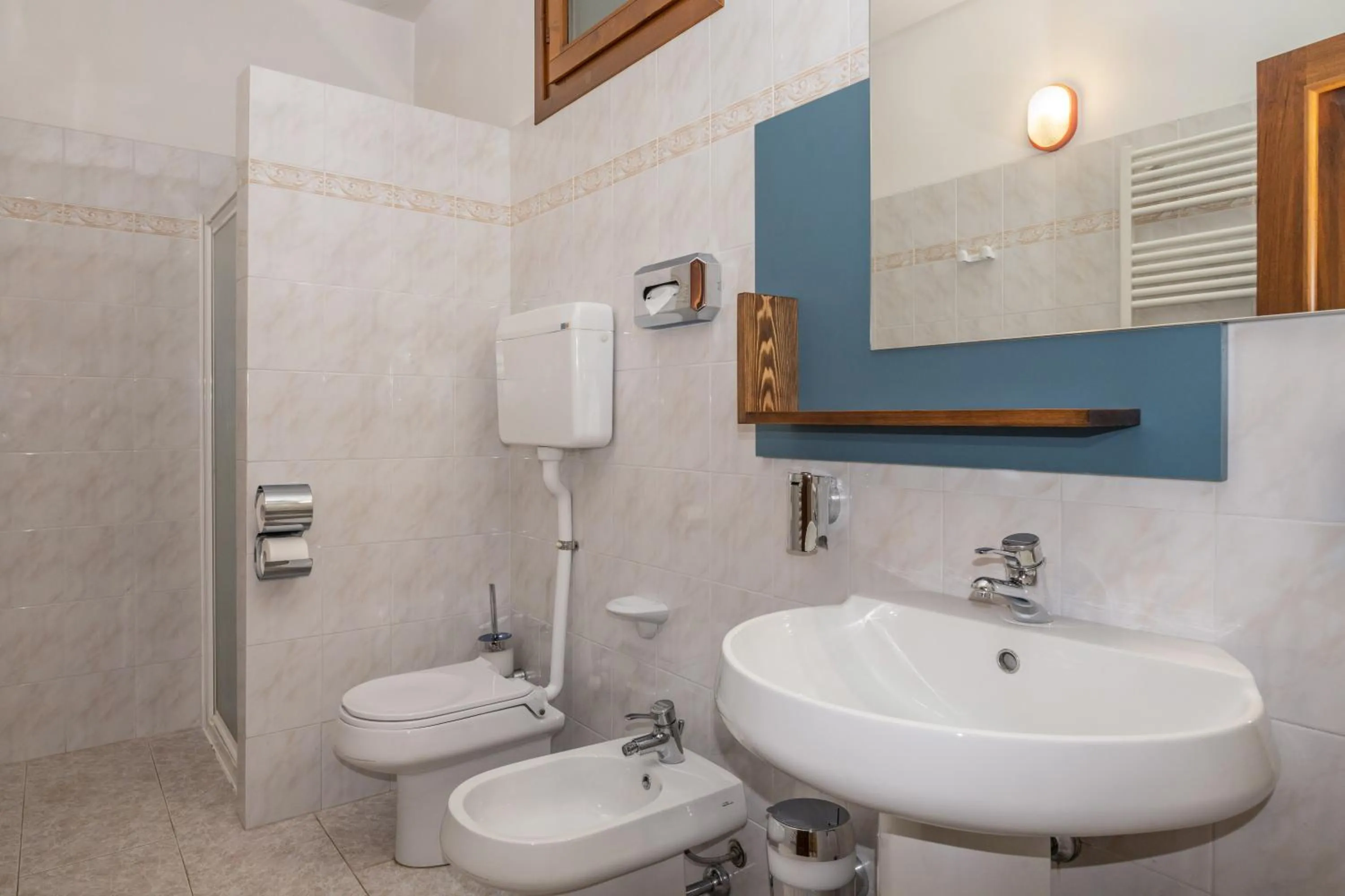 Shower in Hotel Residence Campi