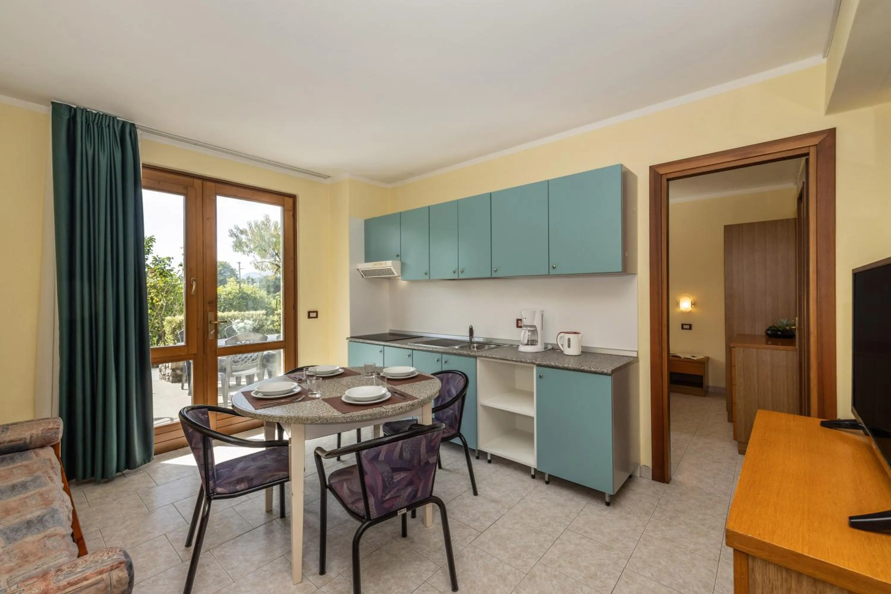 Kitchen or kitchenette in Hotel Residence Campi