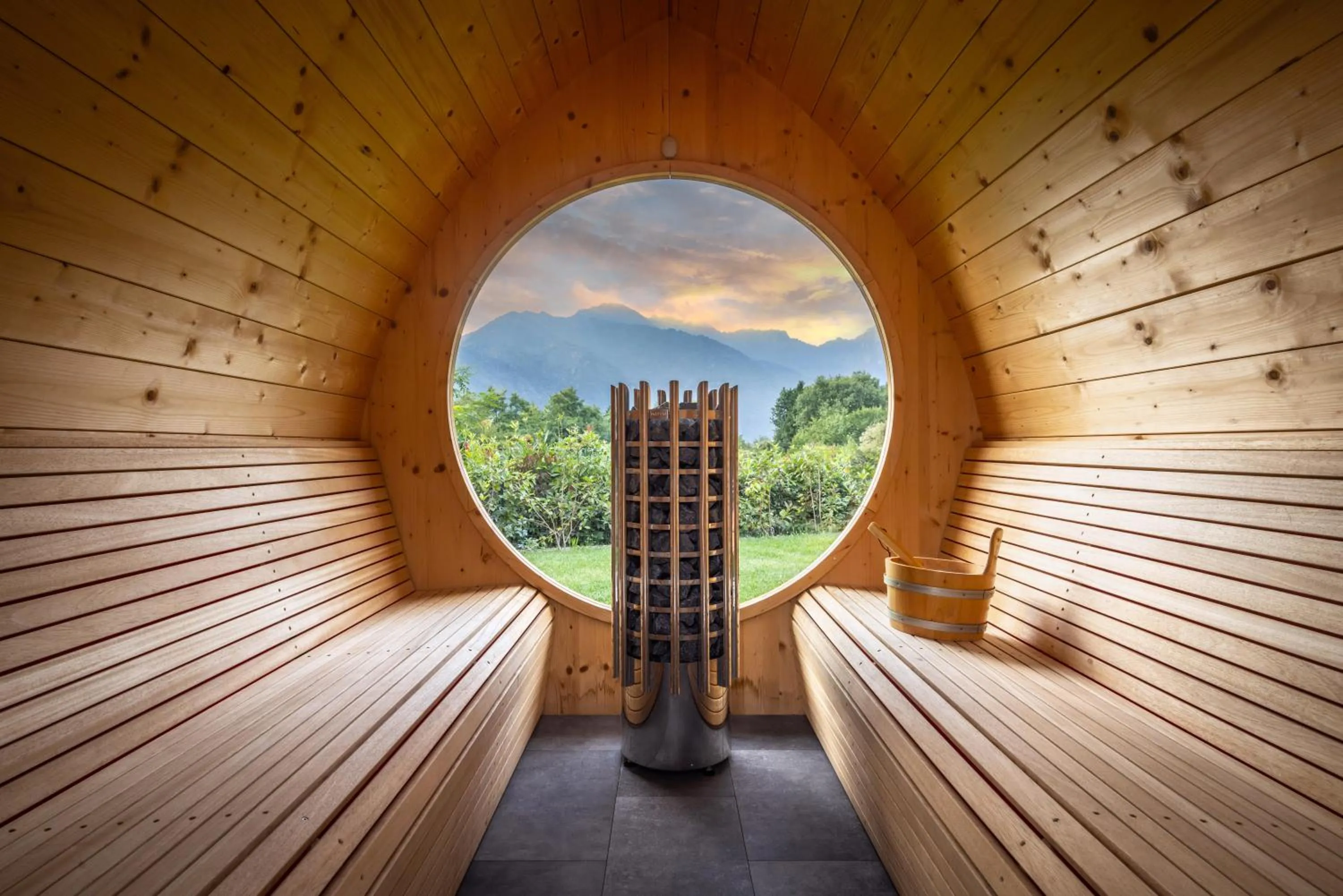 Natural landscape in Hotel Residence Campi