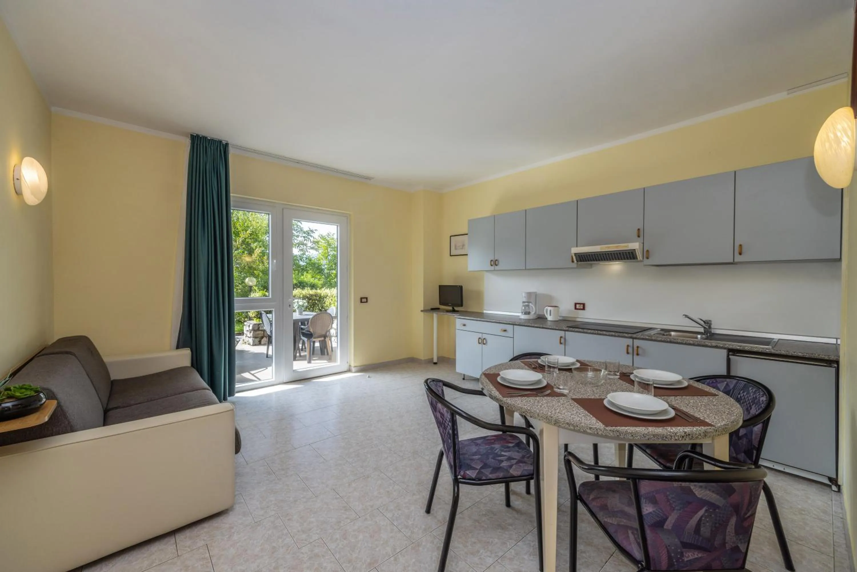 Kitchen or kitchenette in Hotel Residence Campi