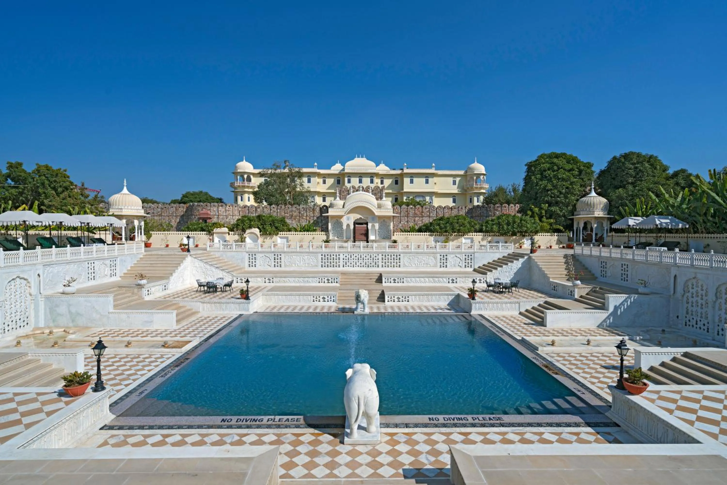 Swimming pool in Nahargarh Ranthambhore
