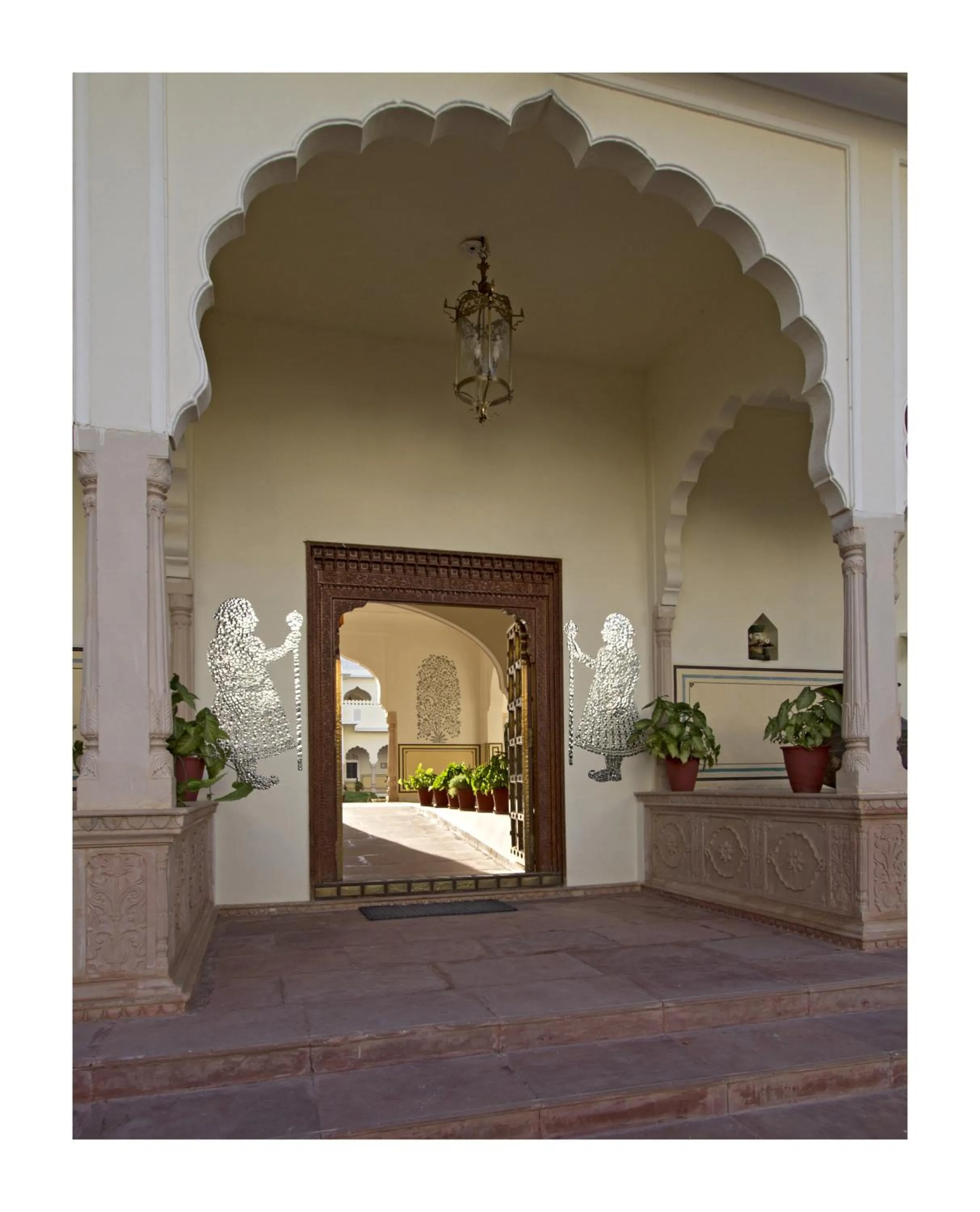 Facade/entrance in Nahargarh Ranthambhore