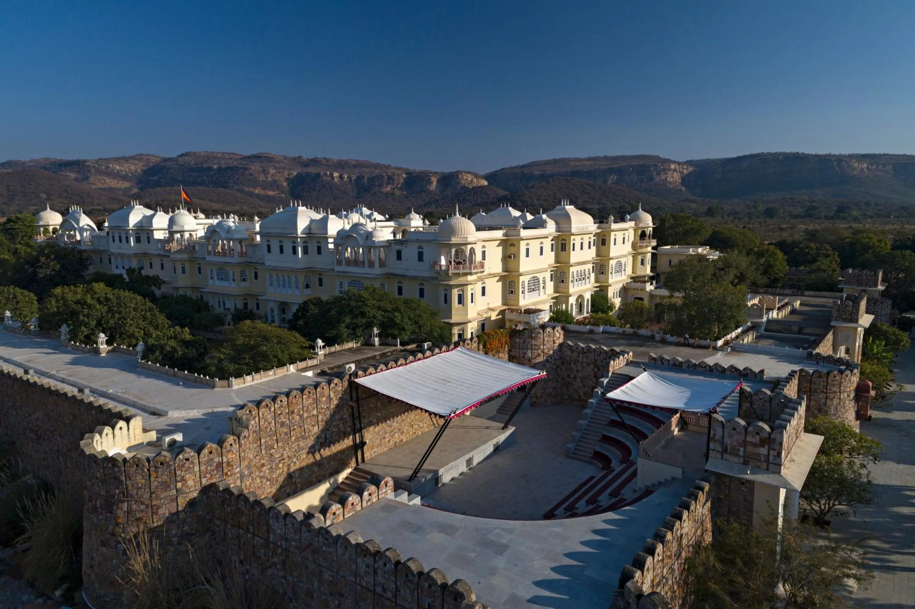 Bird's eye view in Nahargarh Ranthambhore