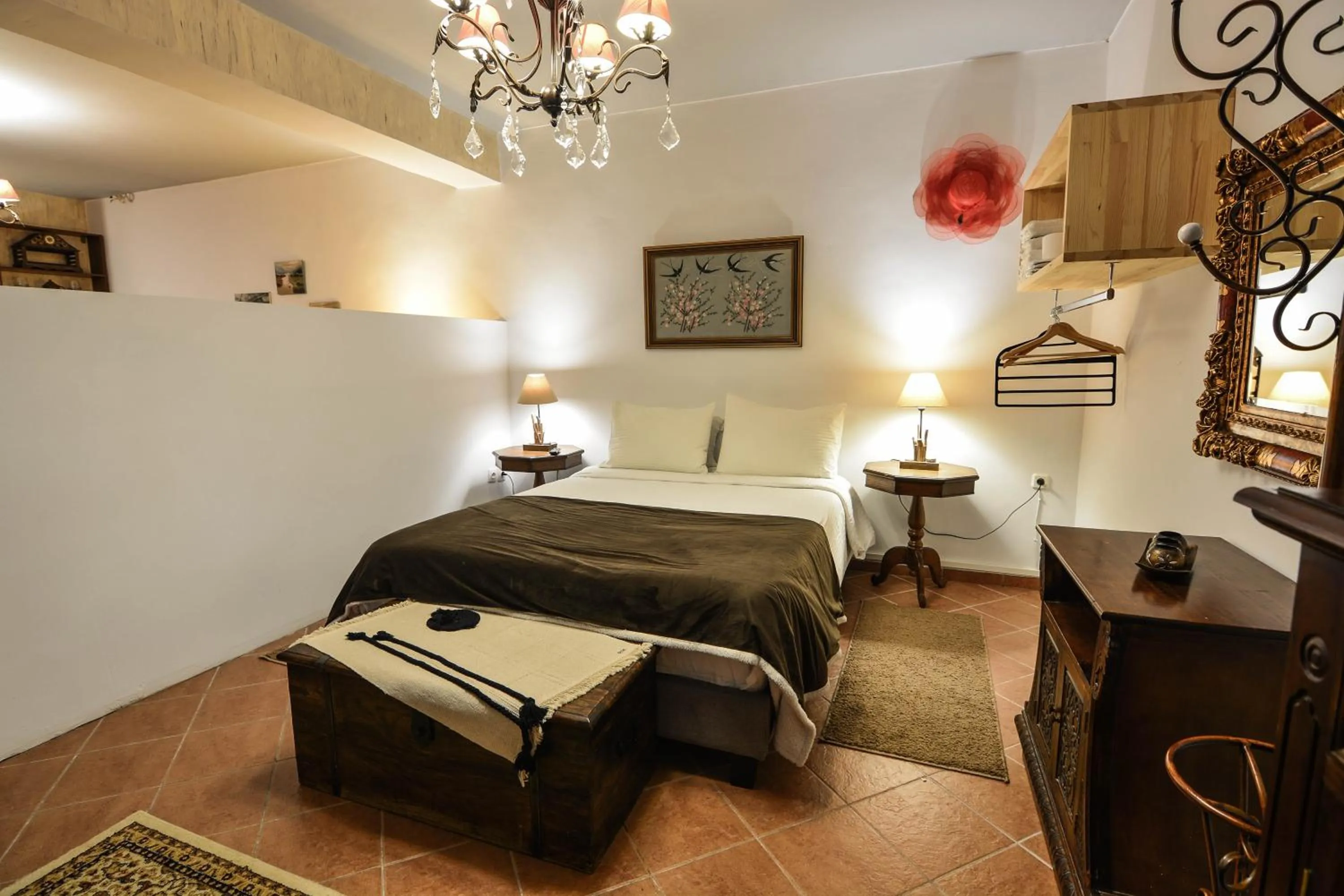 Photo of the whole room, Bed in Trikalon Muses Art Suites