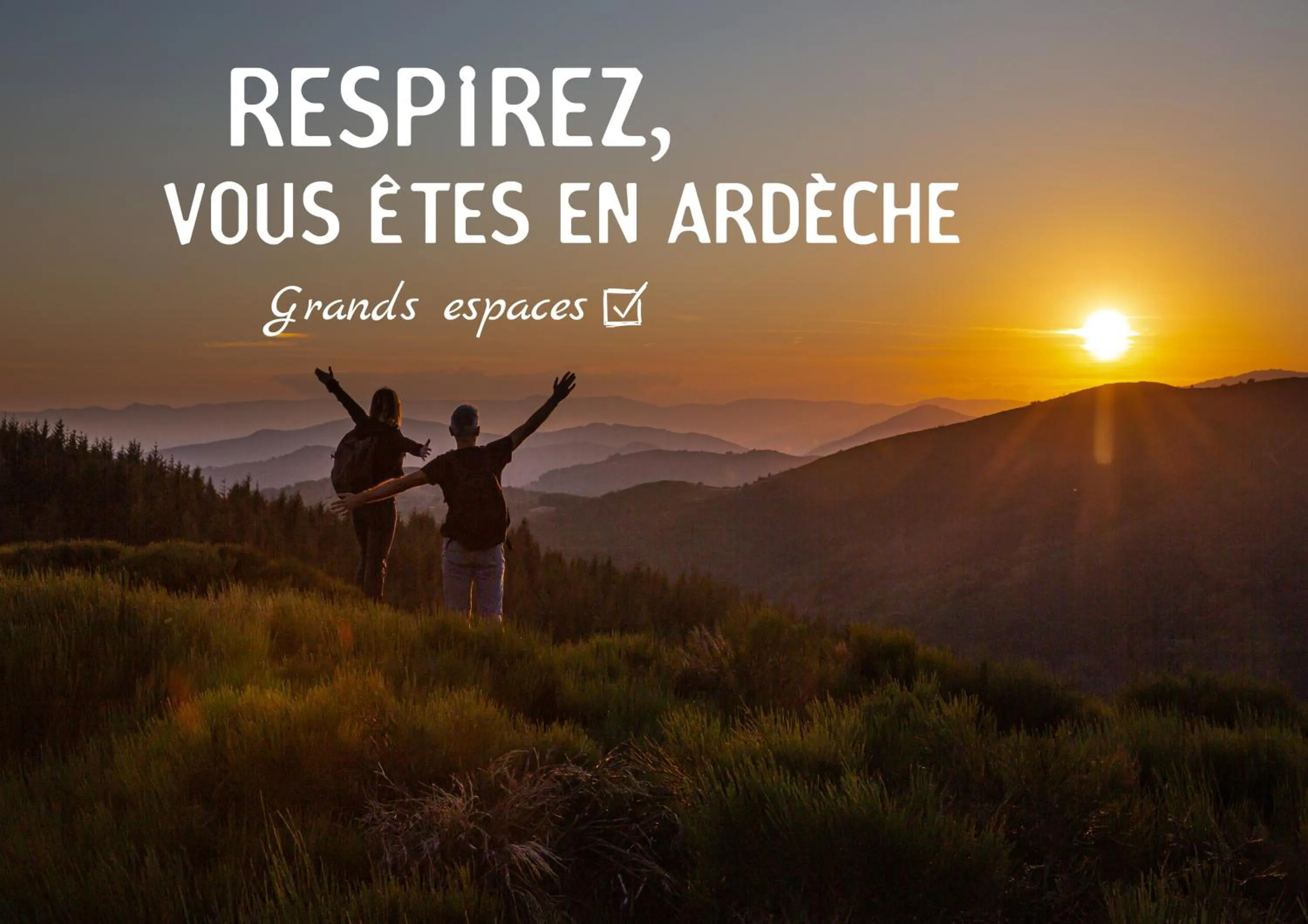 Natural landscape in Le Mas des Monèdes