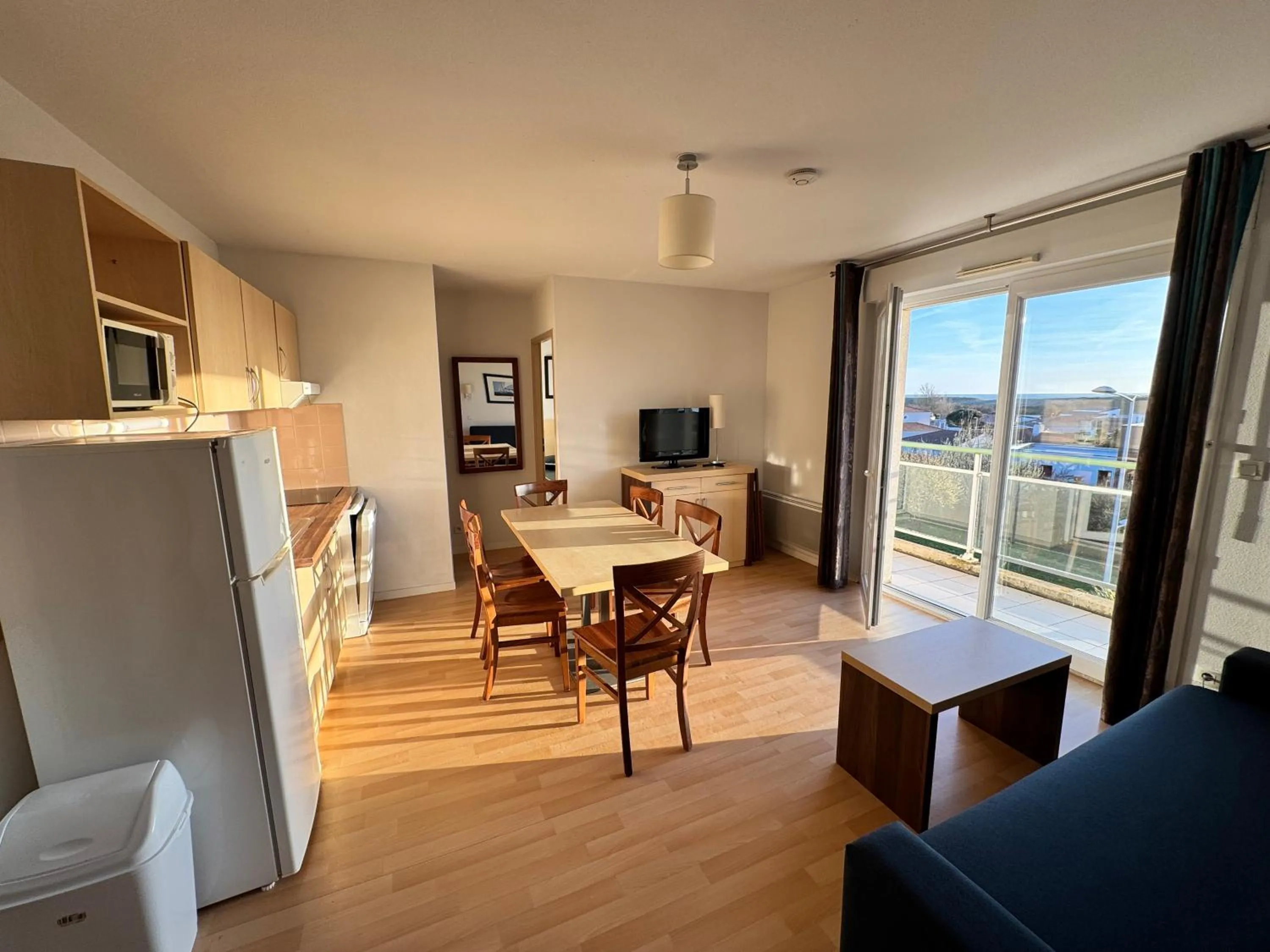 Living room in Résidence Goélia La Grande Plage