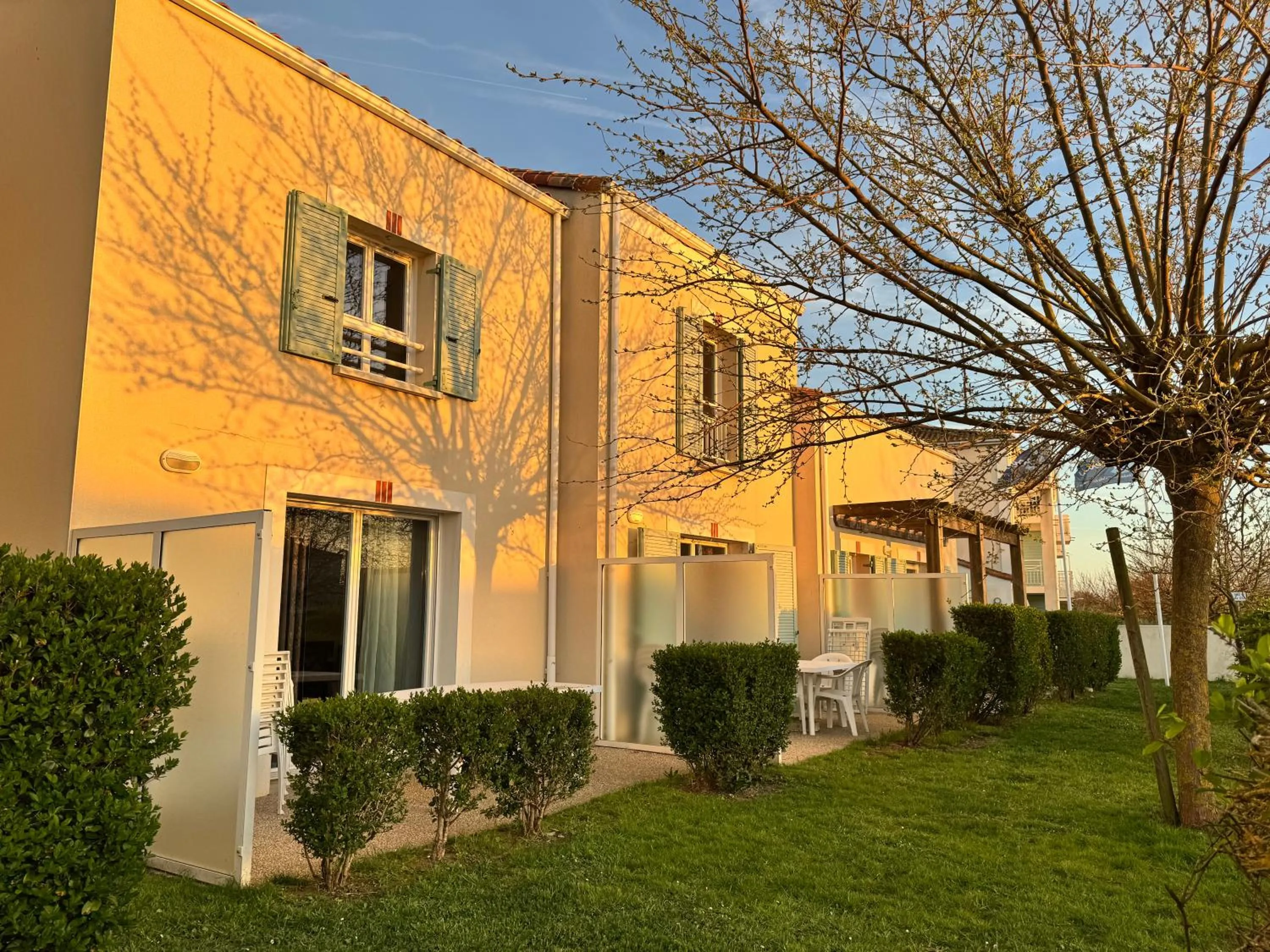 Garden view in Résidence Goélia La Grande Plage