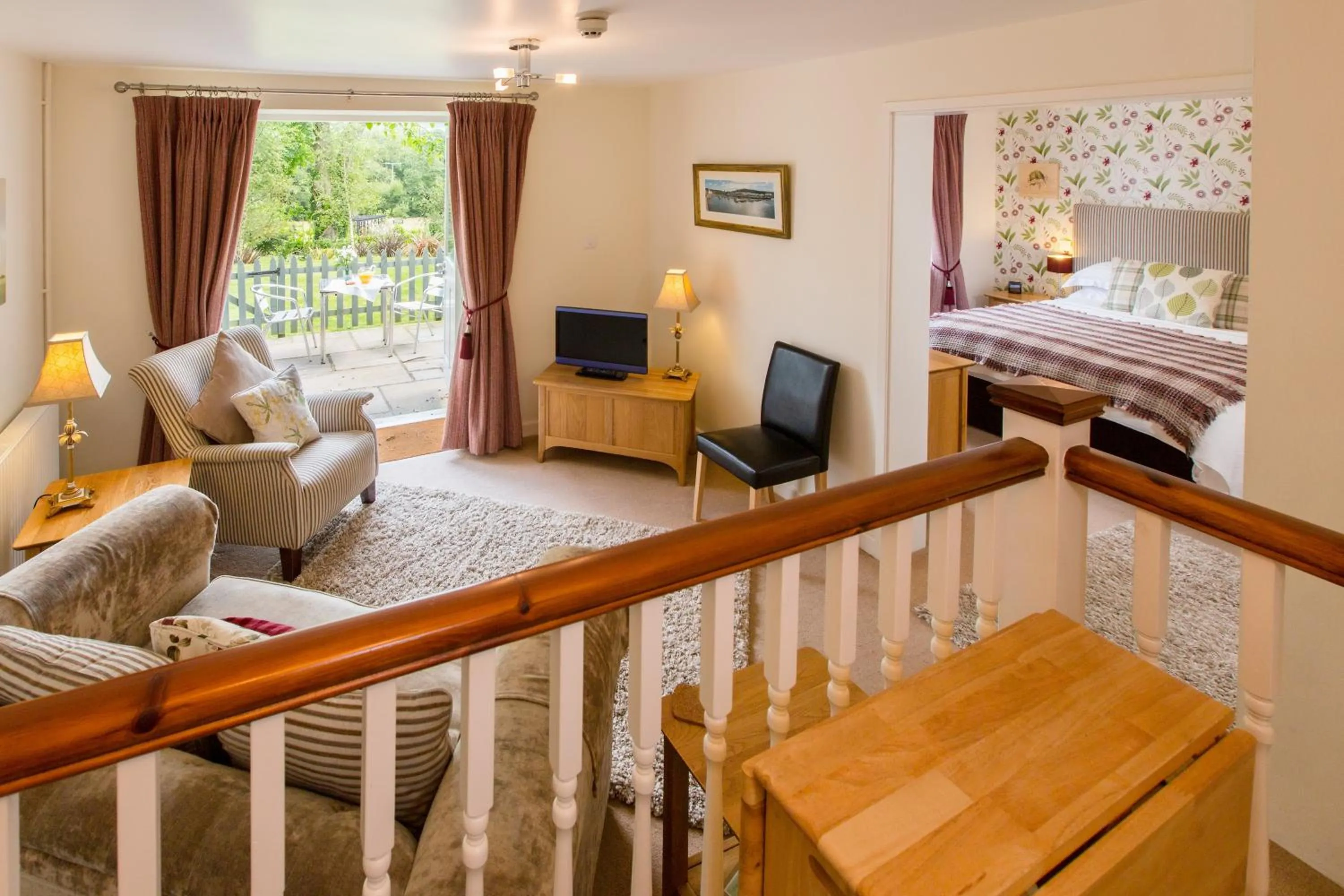 Bed in Penbontbren Luxury Bed and Breakfast