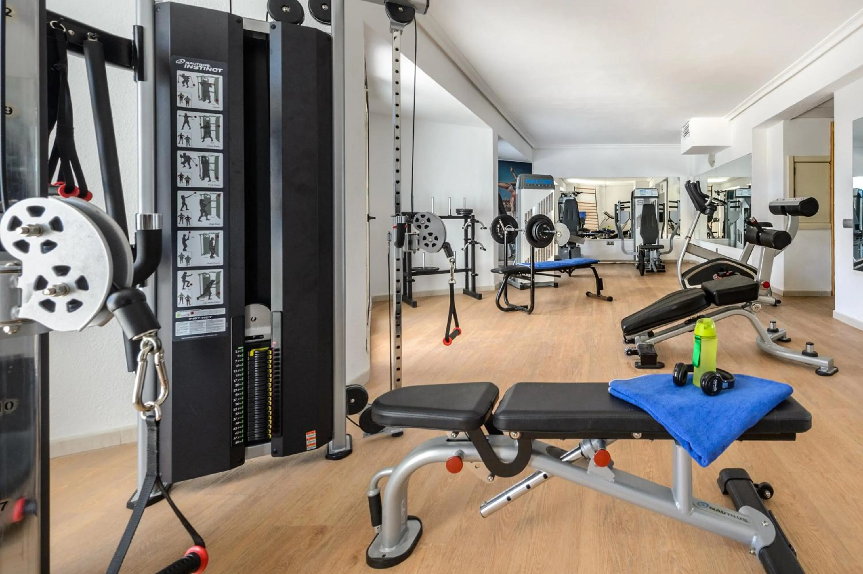 Fitness centre/facilities in Hotel Vibra s'Estanyol