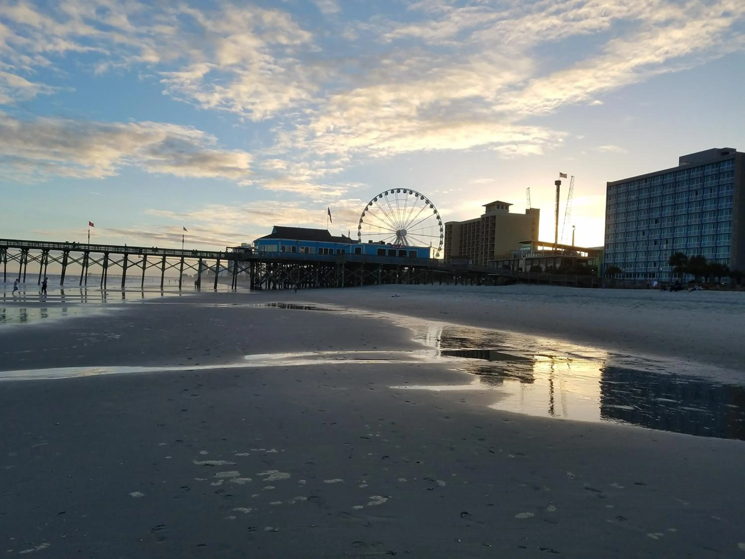 Beach in Yachtsman Oceanfront Resort