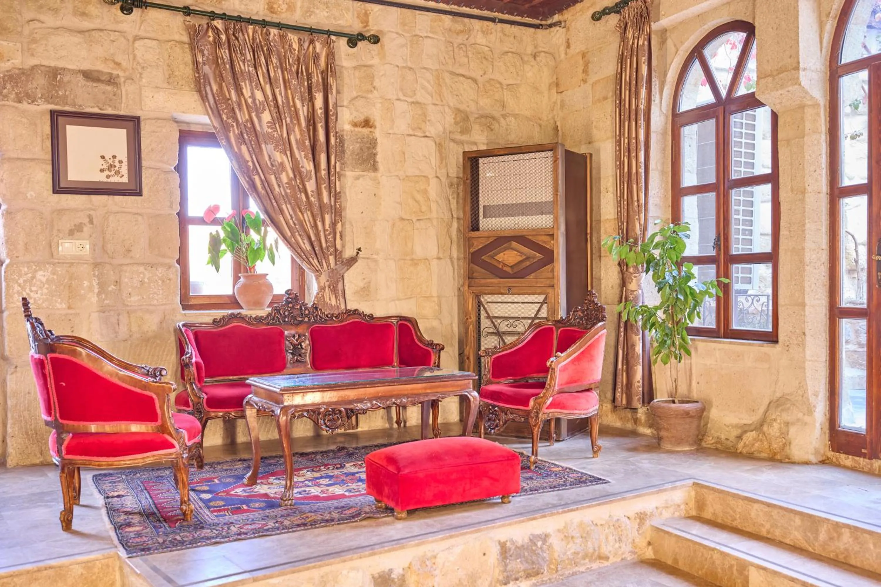 Lobby or reception in Mithra Cave Cappadocia