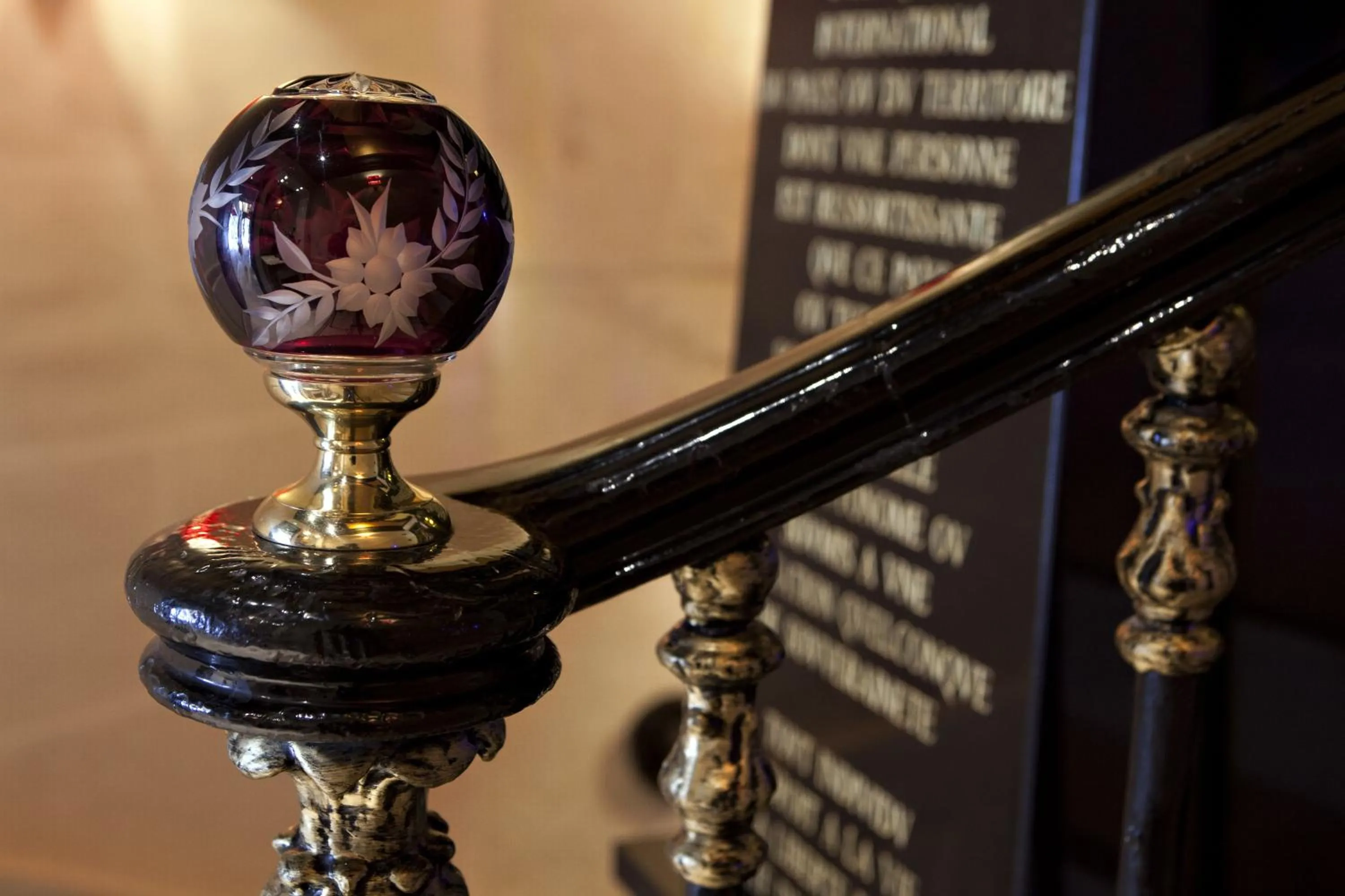 Decorative detail in Maison Albar- Le Champs-Elysées