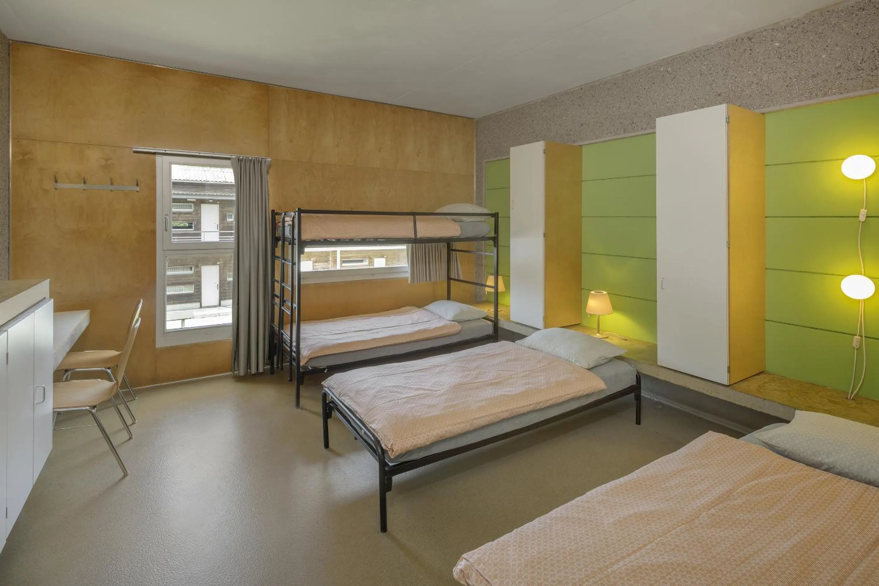 Photo of the whole room, Bed in Lausanne Youth Hostel Jeunotel