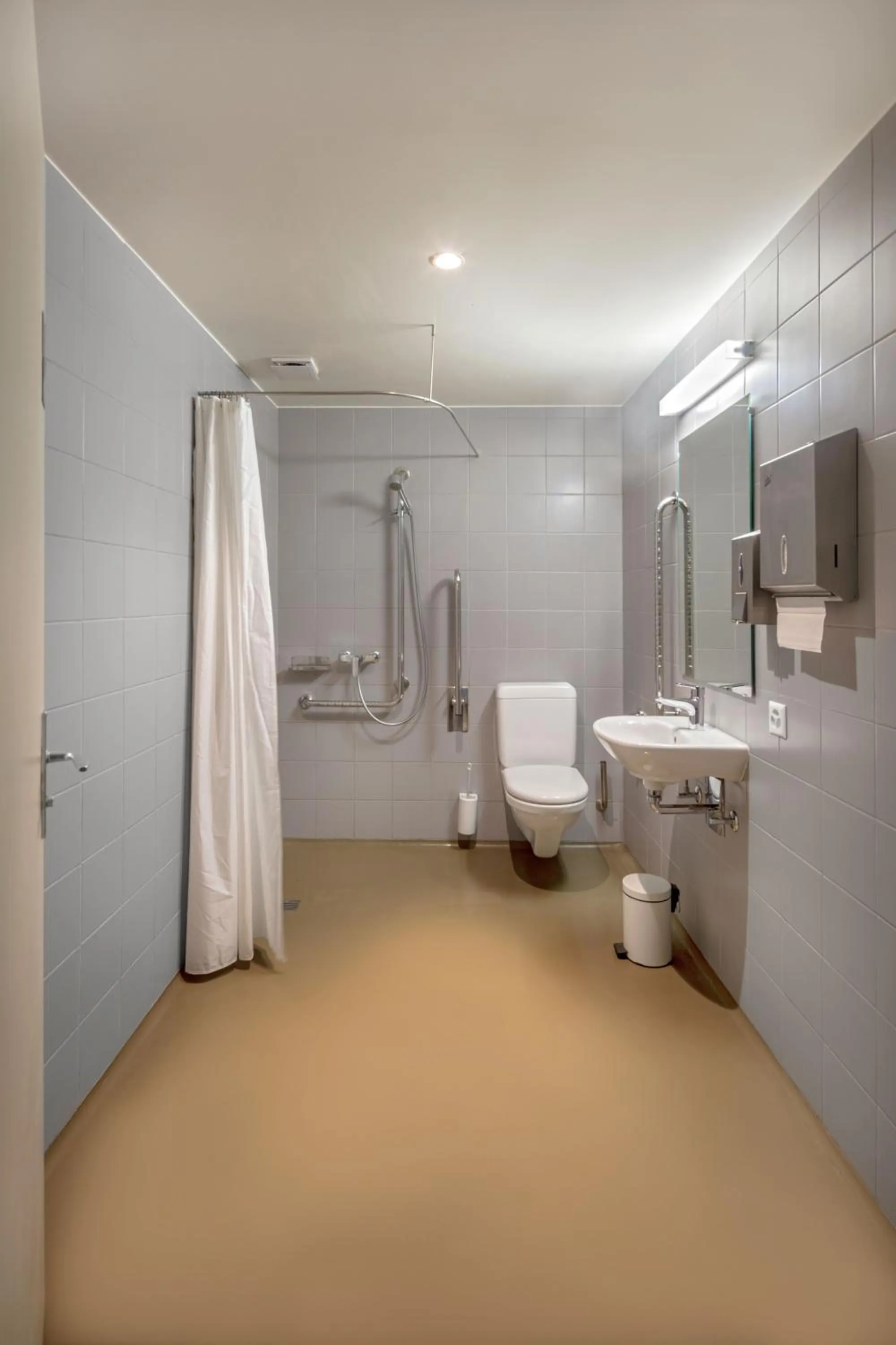 Decorative detail in Lausanne Youth Hostel Jeunotel