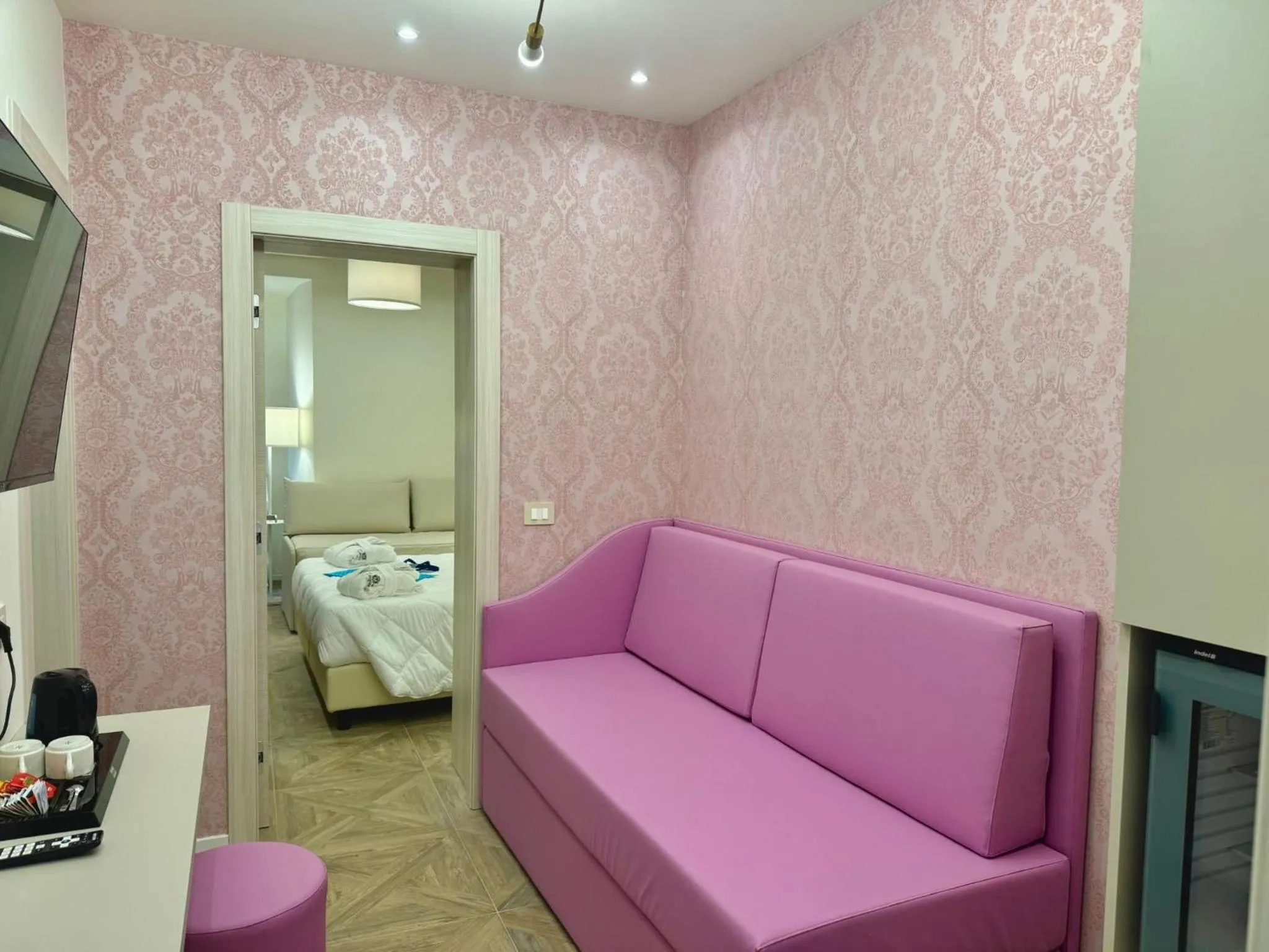 Bed in Hotel Astigiana & Appartamenti