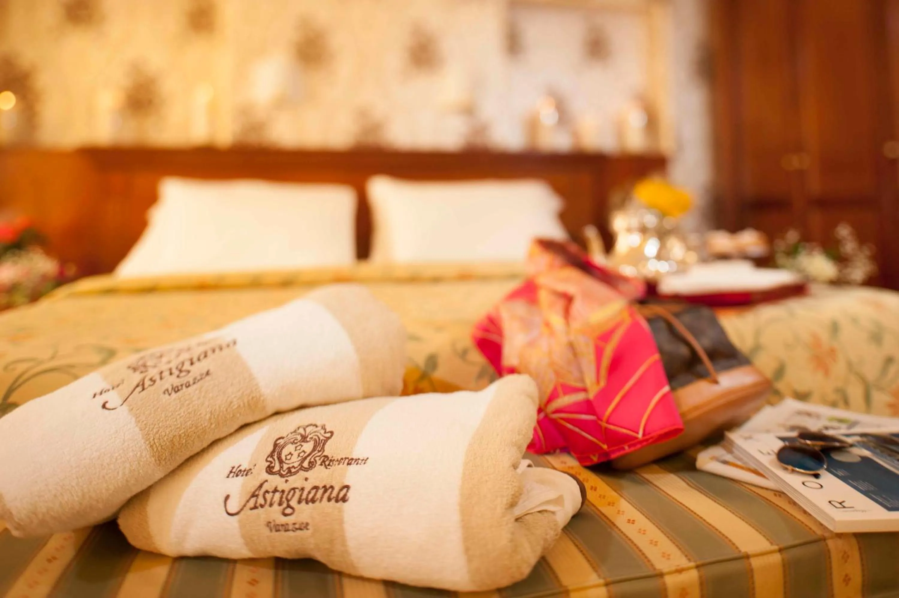 Bed in Hotel Astigiana & Appartamenti