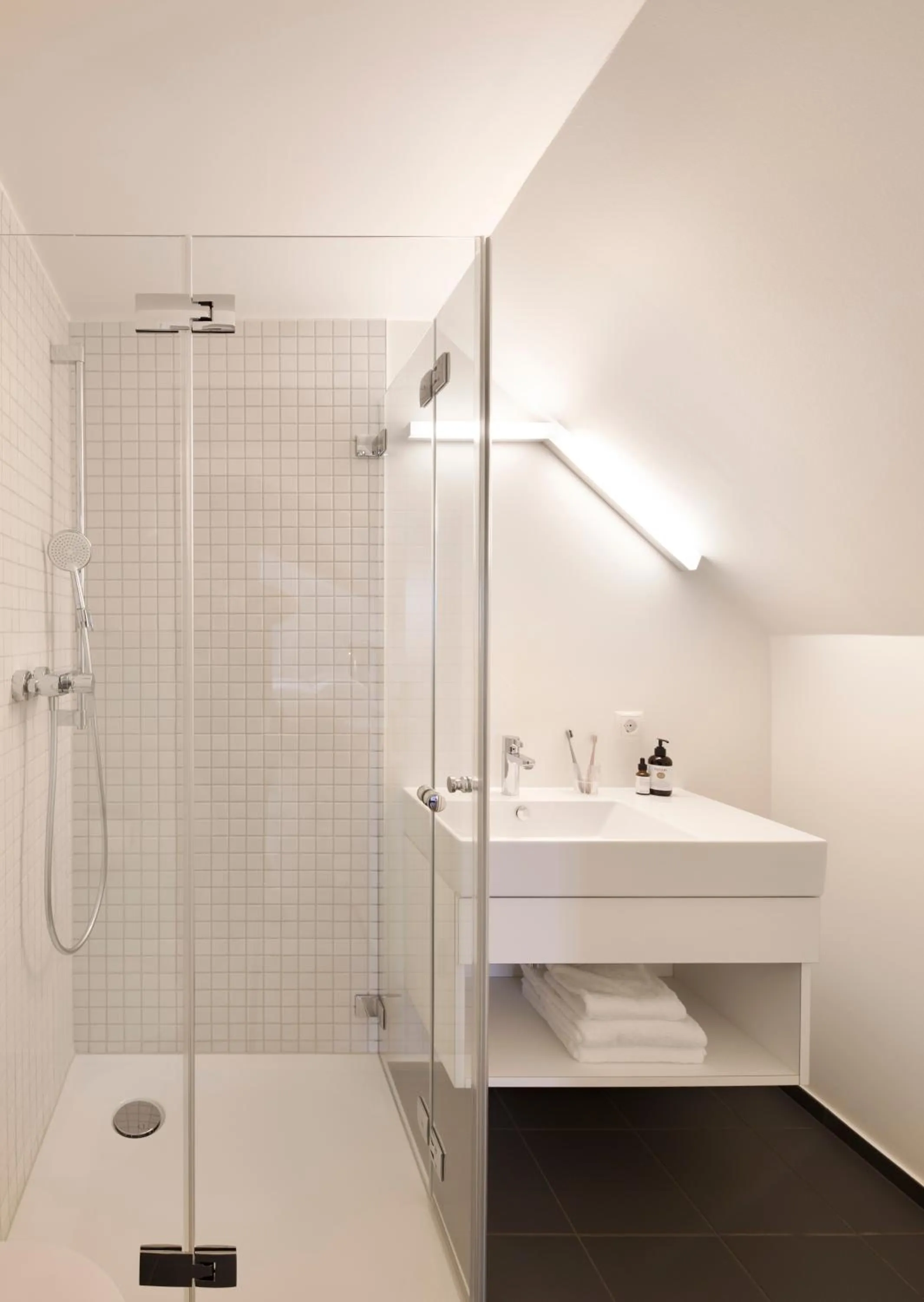 Shower in Krone Hard - self check-in