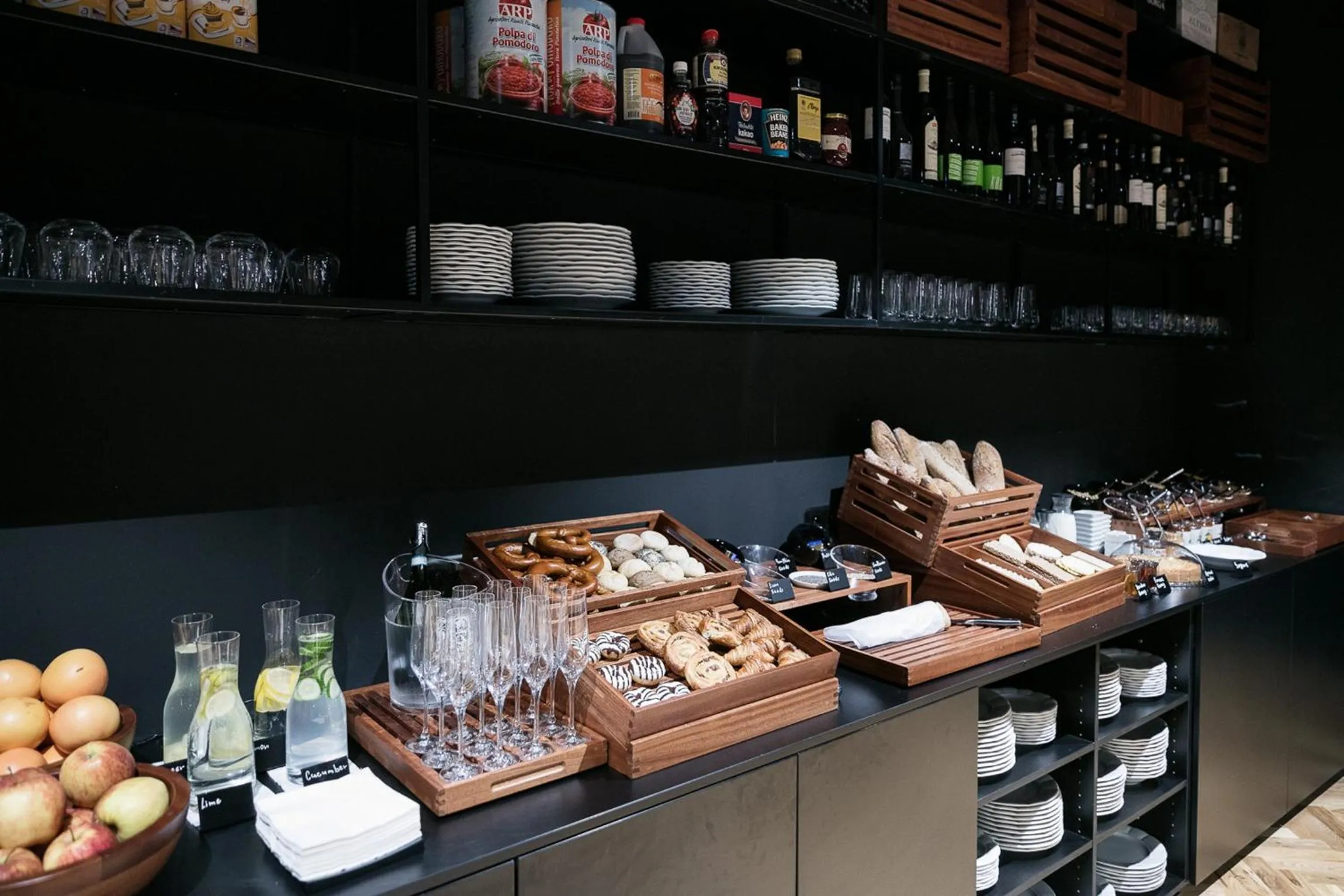 Breakfast in Pytloun Boutique Hotel Prague